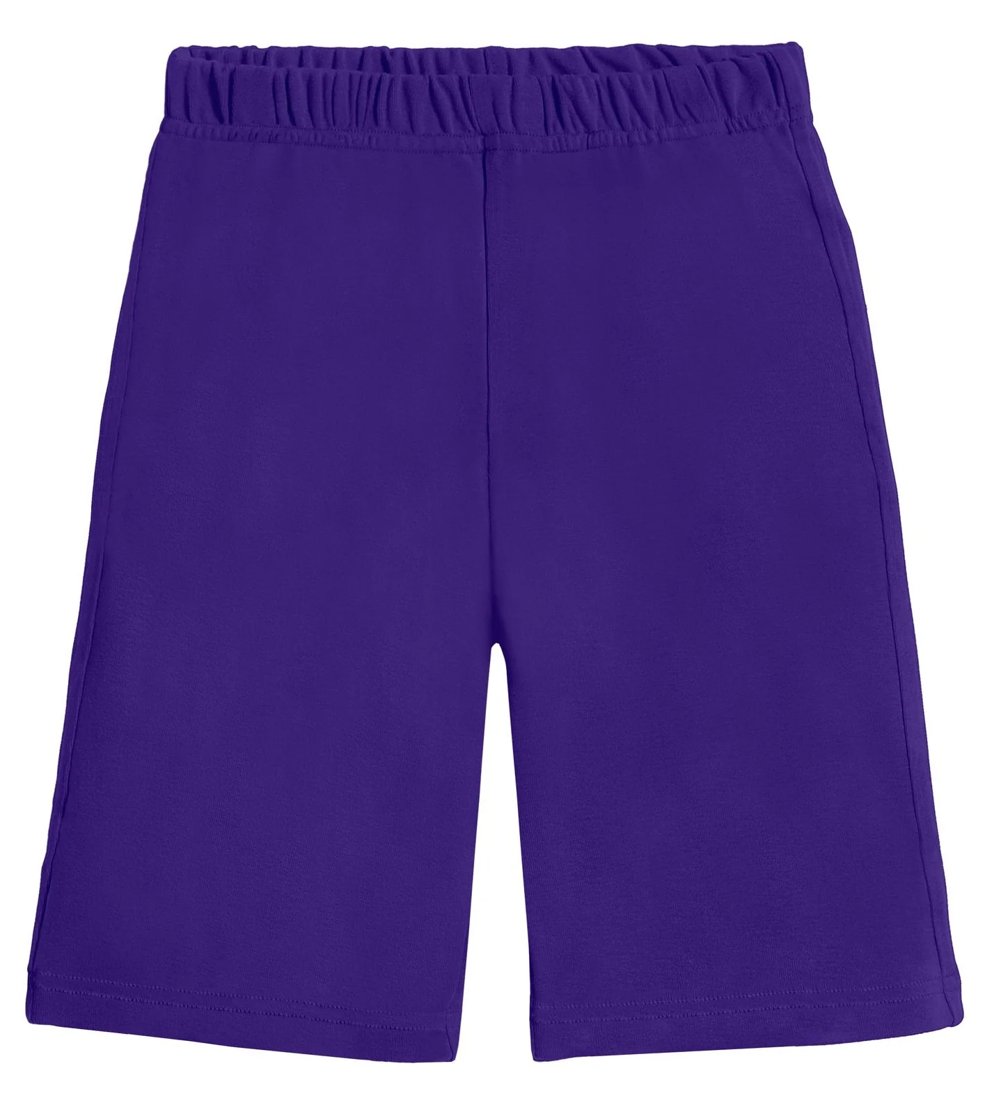 Boys Soft Cotton Athletic Short - UPF 50 + | Athletic Purple - Remutear