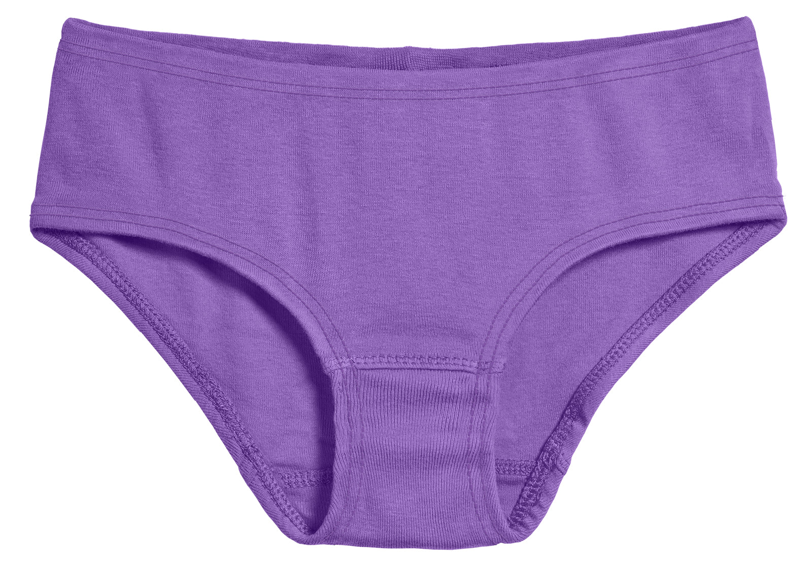 Girls Soft Cotton Brief  | Deep Purple - Remutear