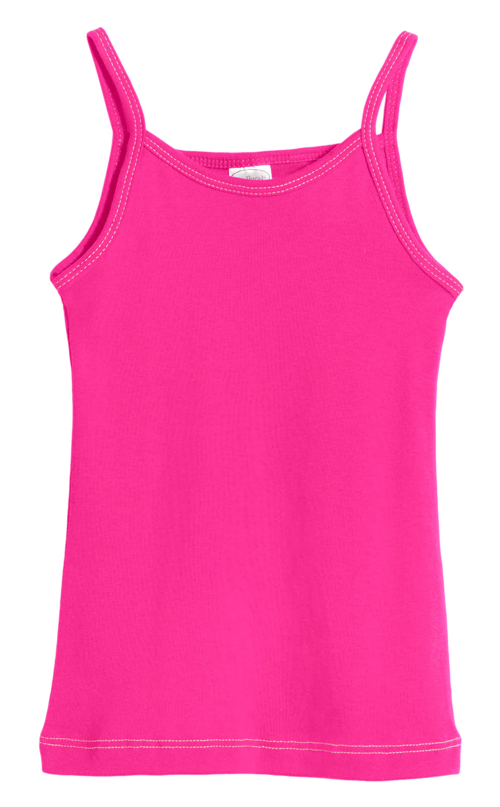Girls Soft Cotton Camisole | Hot Pink - Remutear