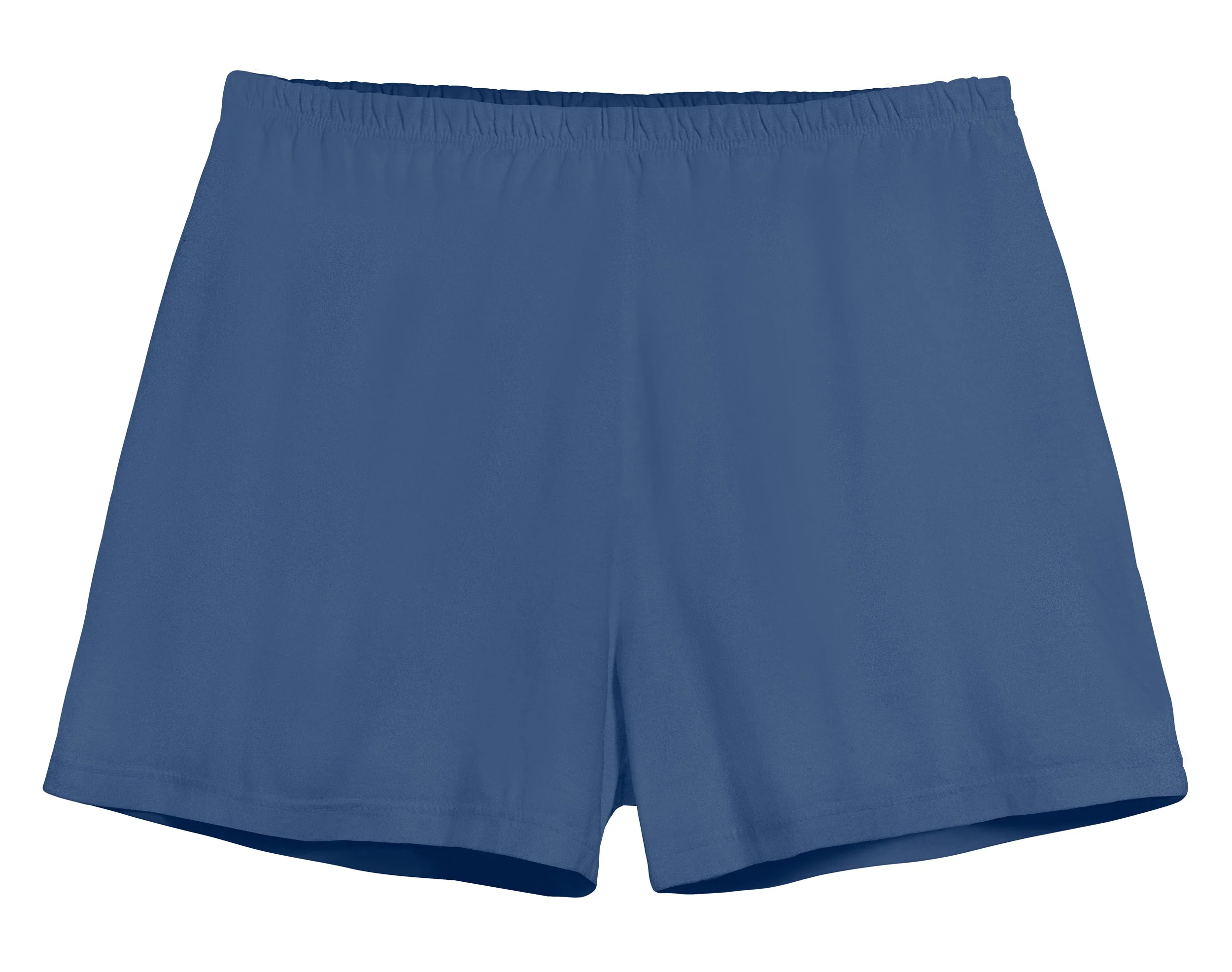 Women's Soft Cotton Comfy Knit Lounge Shorts | Smurf - Remutear