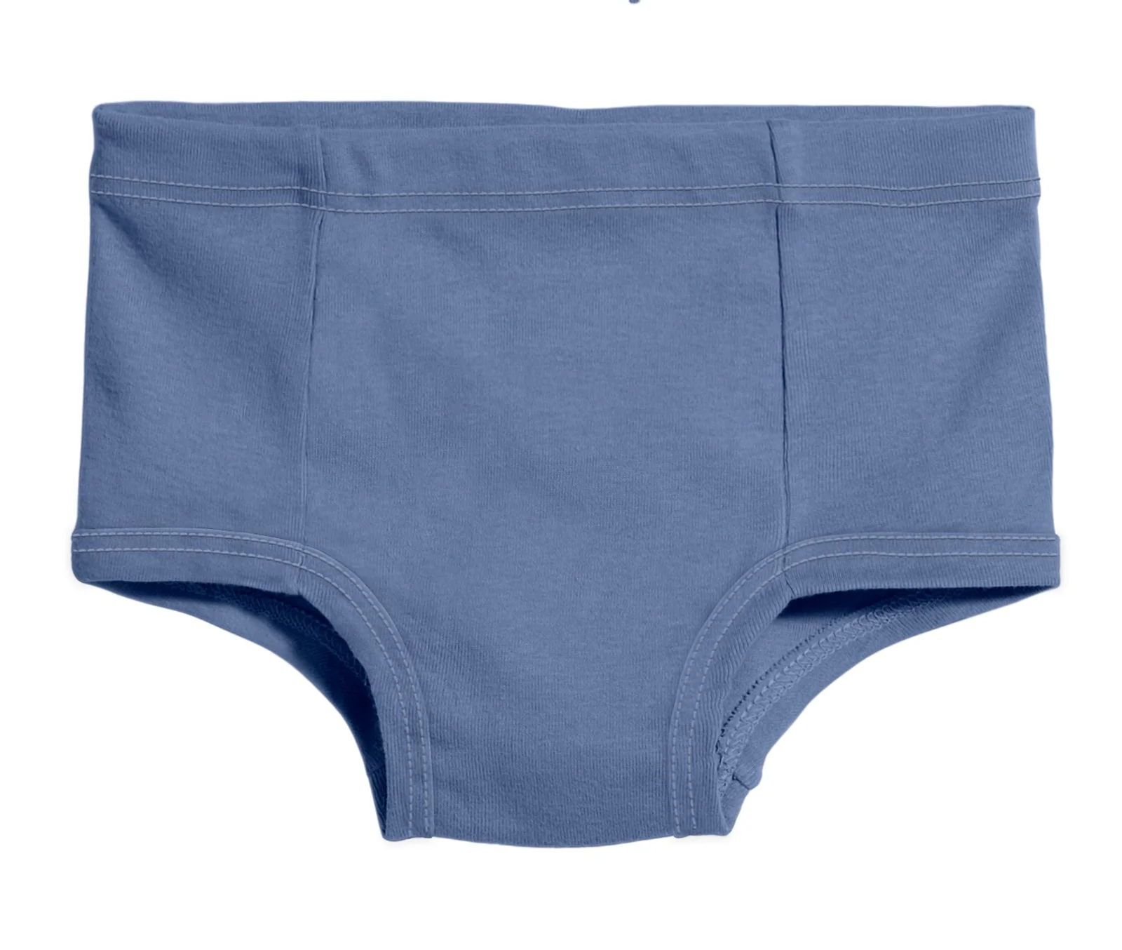 Boys and Girls Soft Cotton Simple Brief | Denim Blue - Remutear