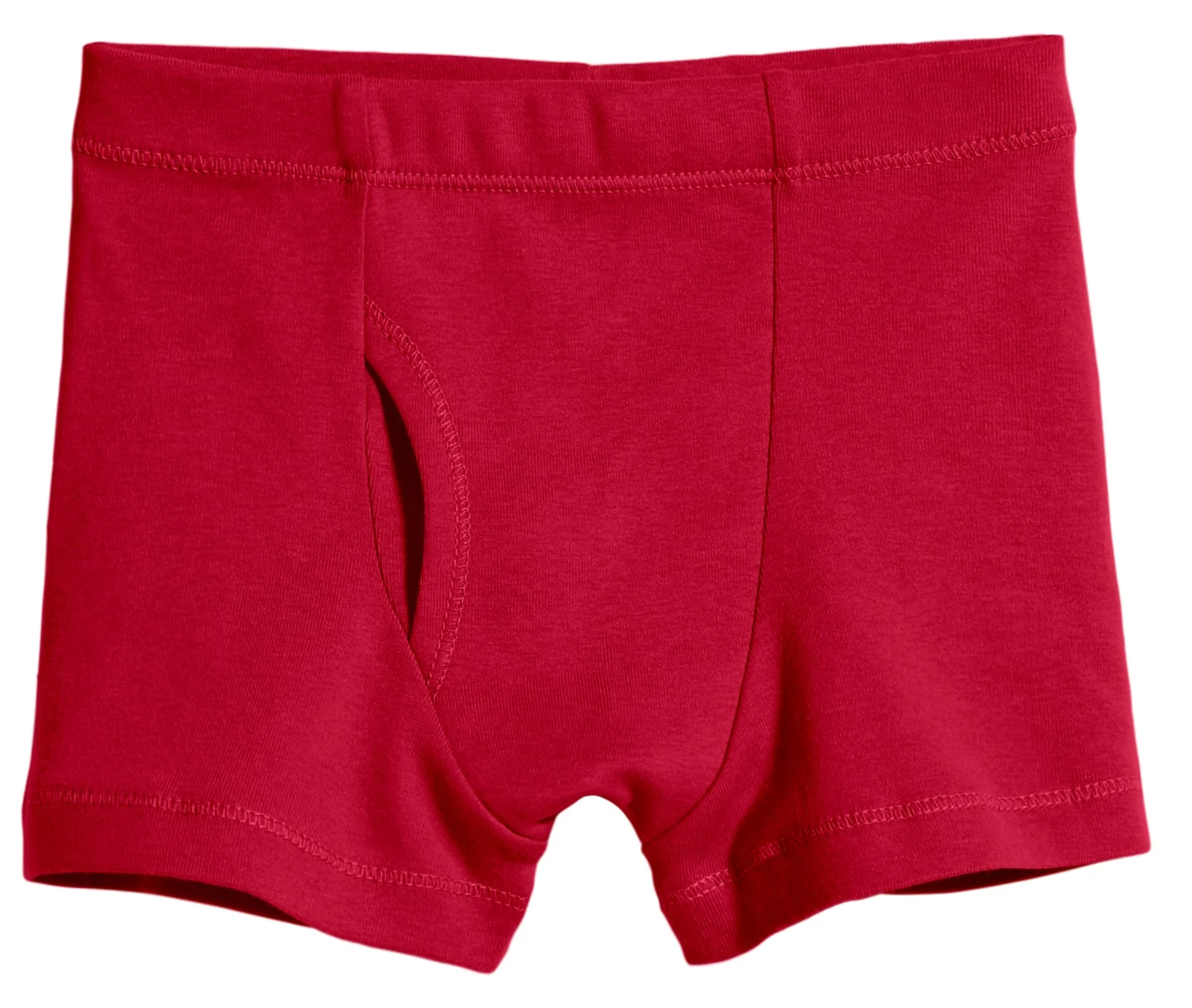 Boys Organic Cotton Boxer Brief | Red - Remutear