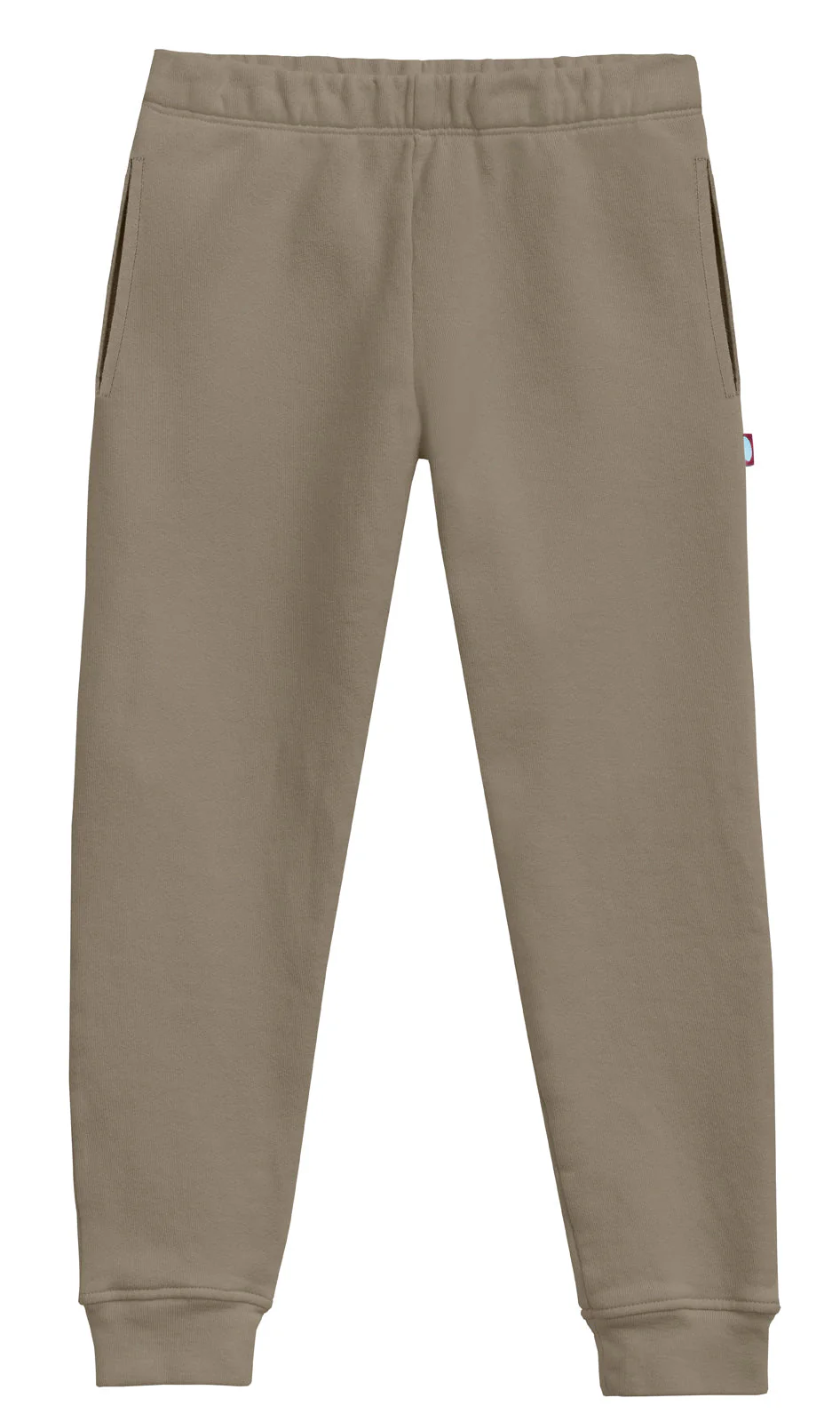 Soft Cotton Pocket Fleece Jogger| Dark Khaki - Remutear