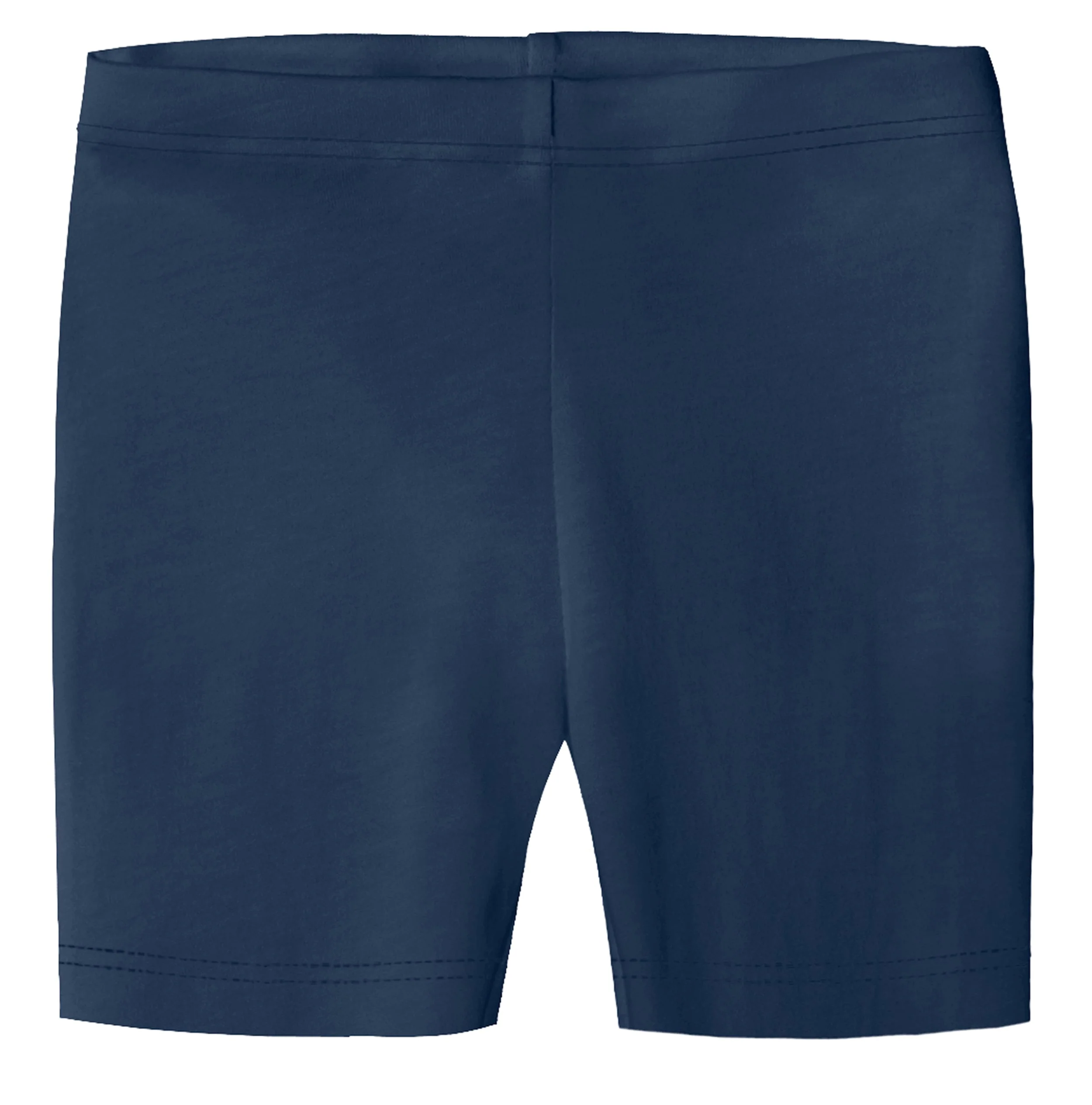 Girls Soft Organic Cotton Bike Shorts | Midnight Blue - Remutear