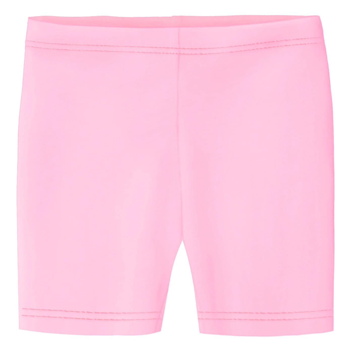 Girls Soft 100% Cotton Bike Shorts | Light Pink - Remutear