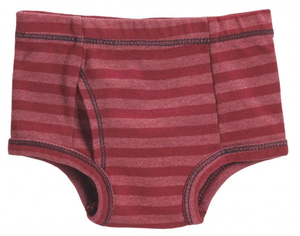 Boys Striped Briefs-Seconds| Damage - Red - Remutear