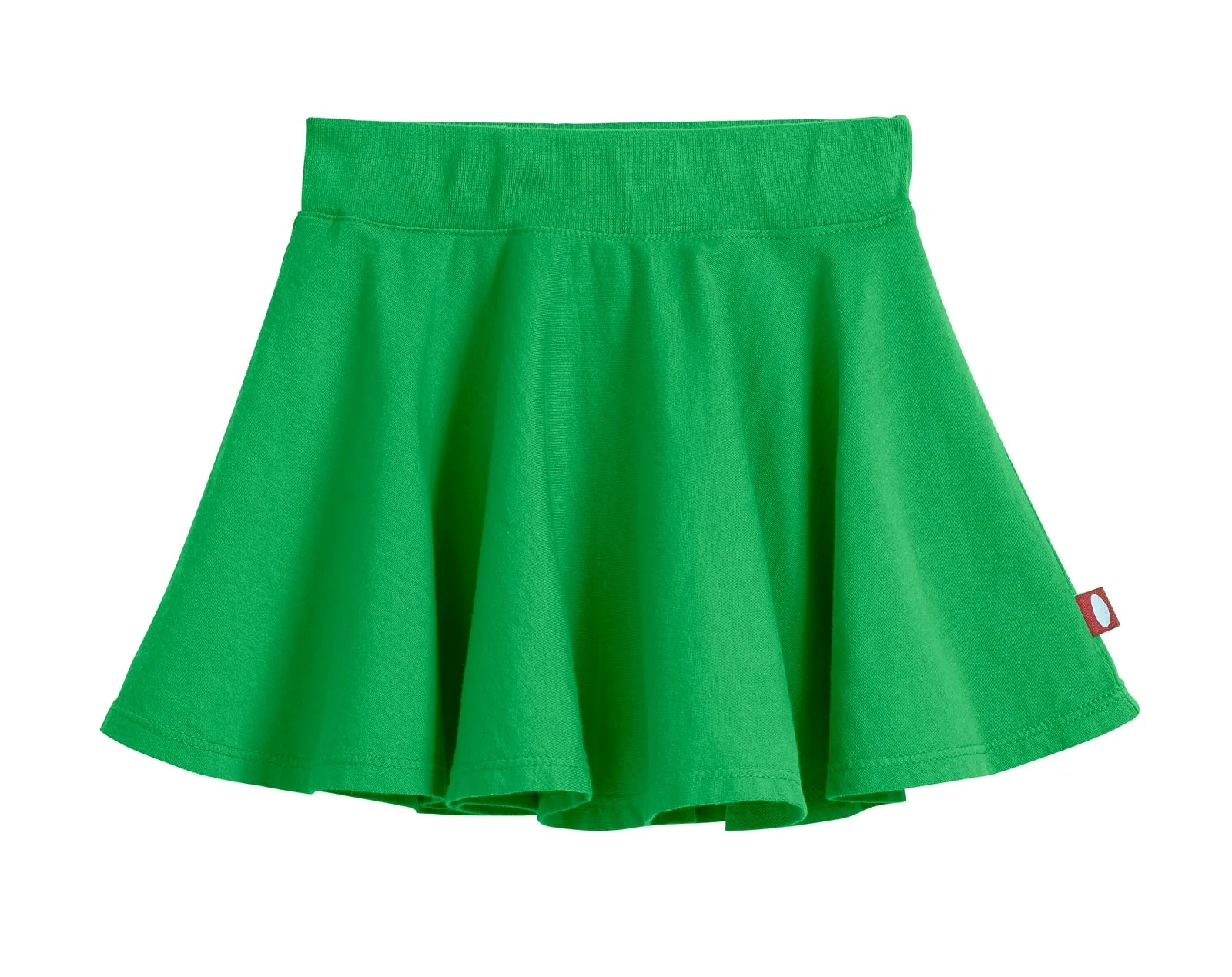 Girls Soft Cotton Jersey Twirly Skirt | Elf - Remutear