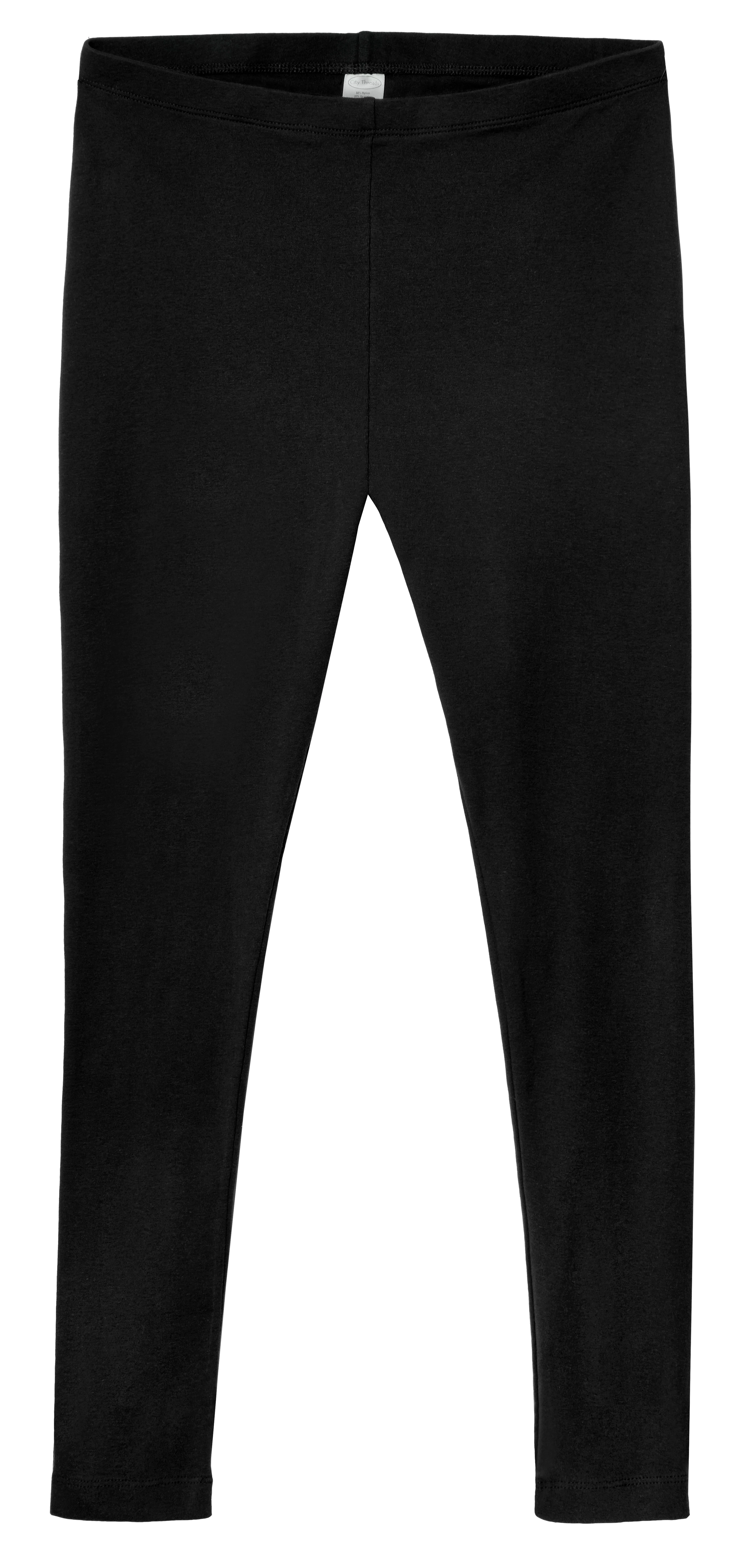 Women's Soft 100% Organic Cotton Leggings | Black - Remutear