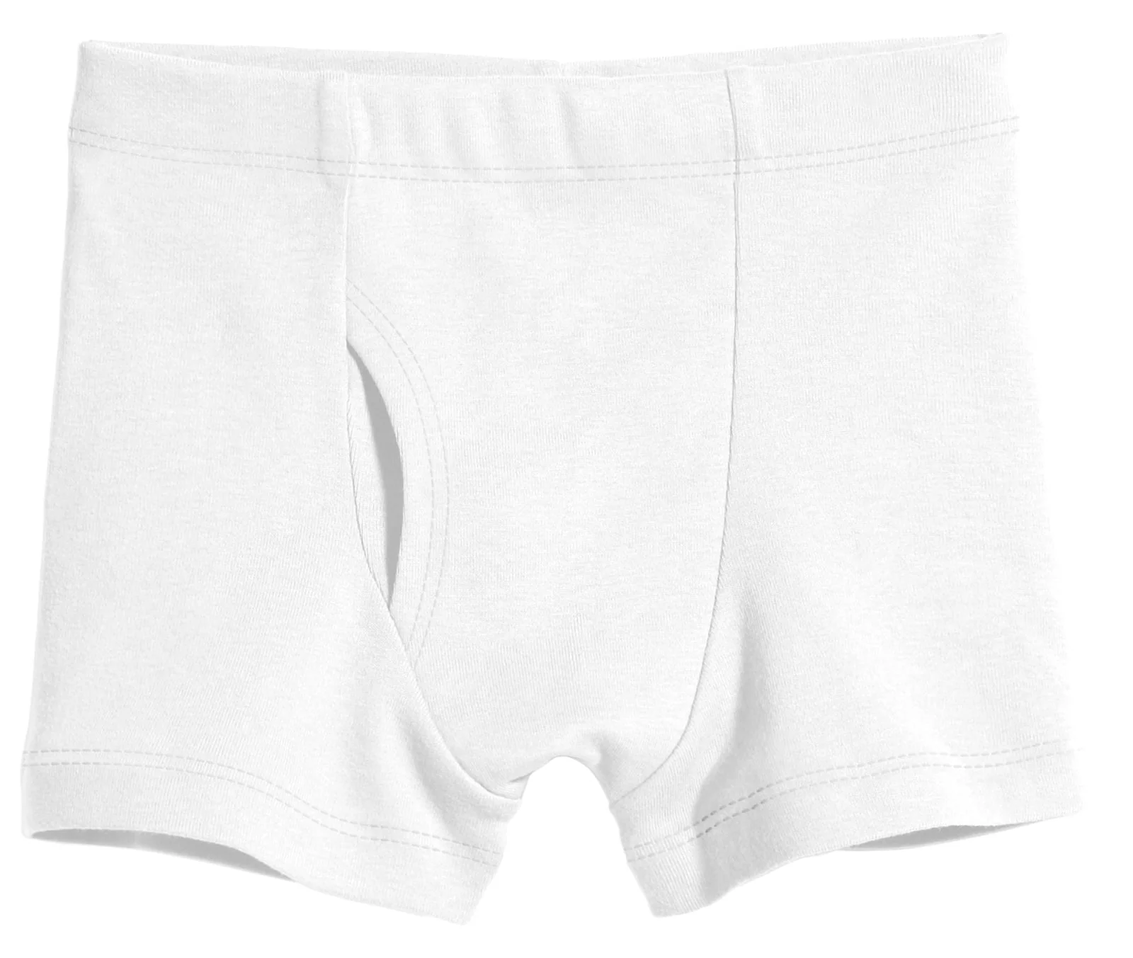 Boys Organic Cotton Boxer Brief | White - Remutear