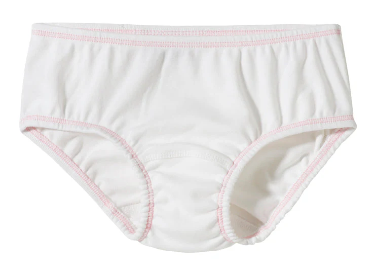 Girls Briefs | White - Remutear