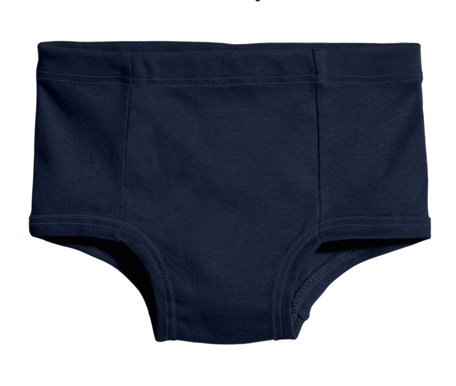 Boys and Girls Soft Cotton Simple Brief | Navy - Remutear