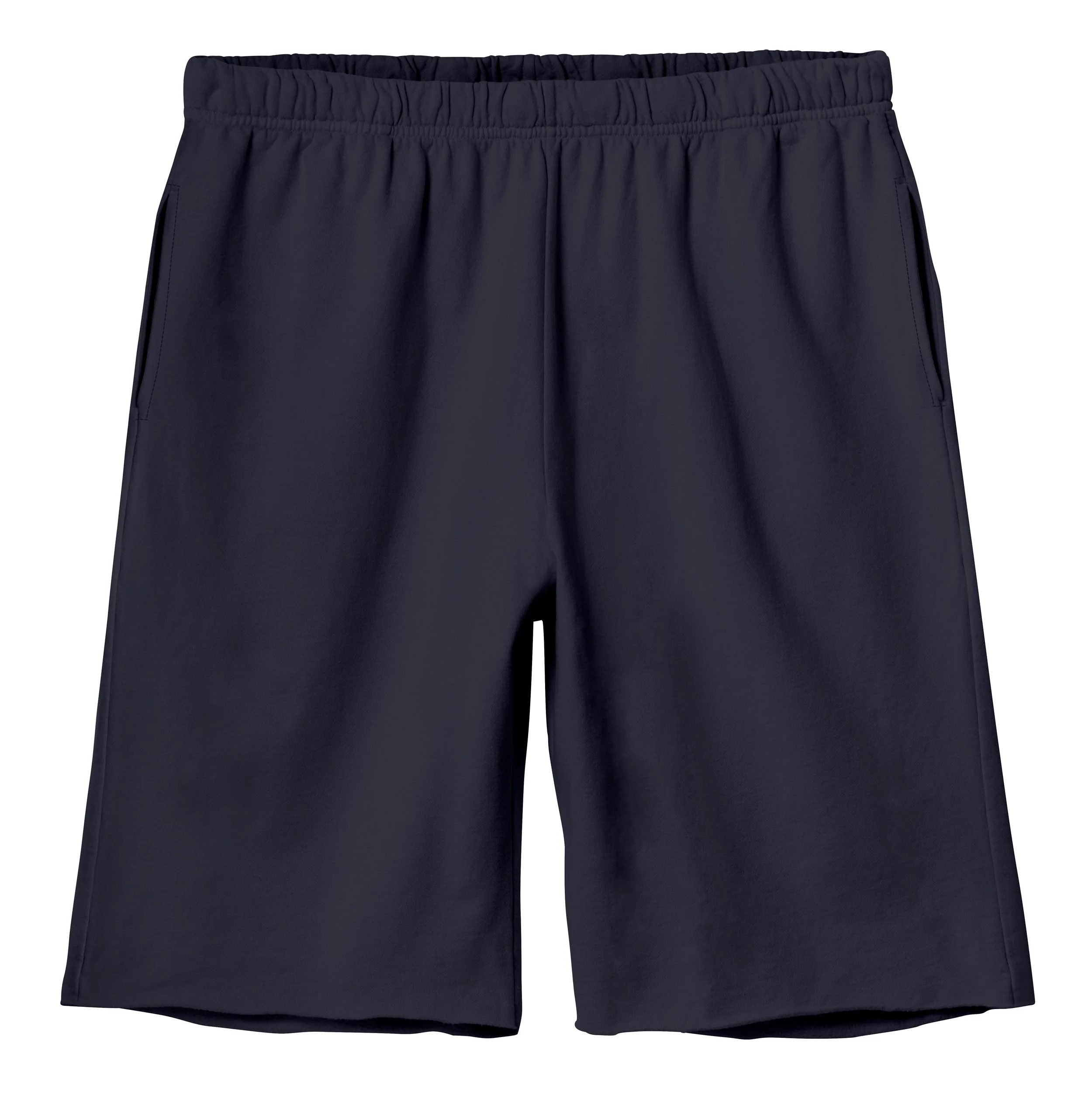 The Softest Men's 100% Cotton Fleece Athletic Short | Dark Navy - Remutear