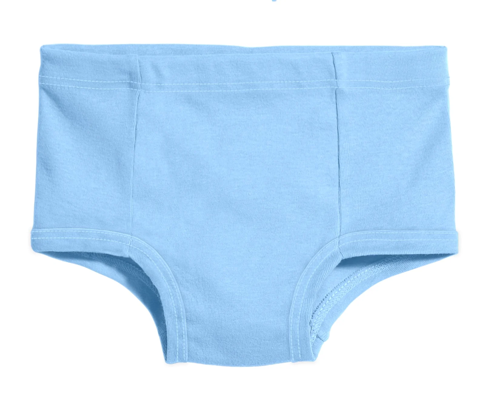 Boys and Girls Soft Cotton Simple Brief | Bright Light Blue - Remutear