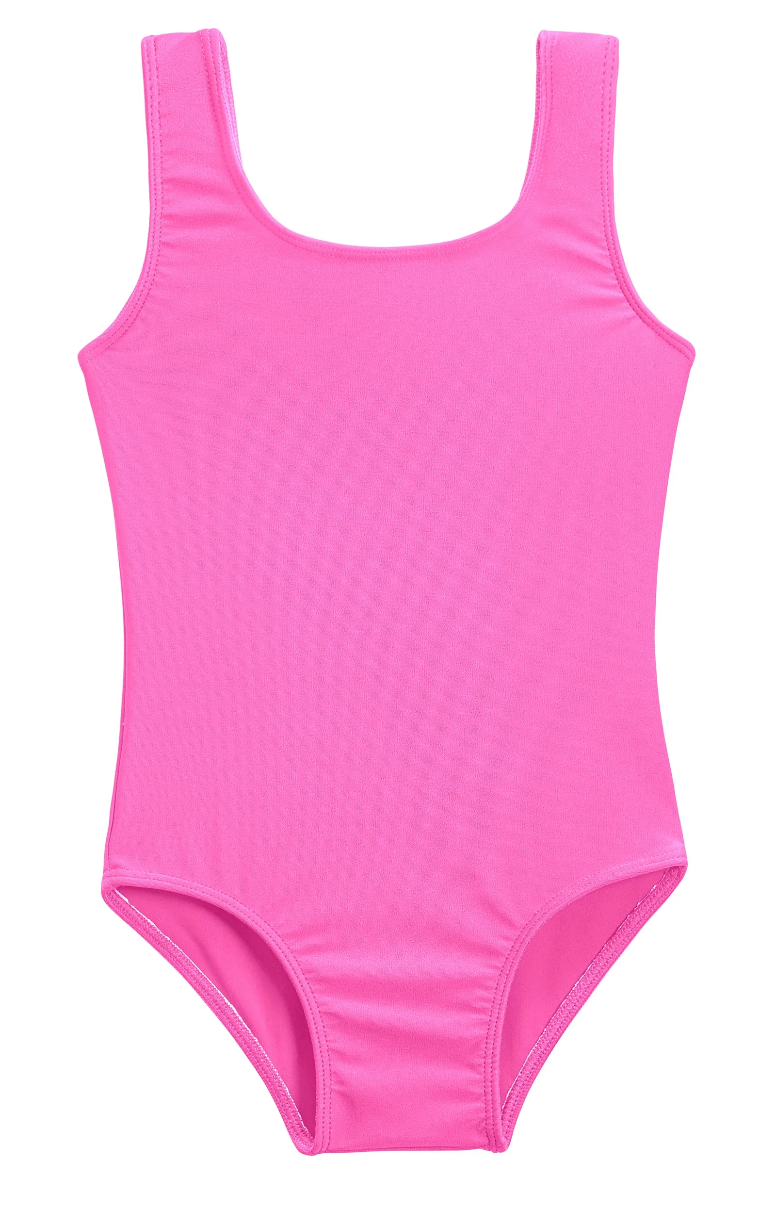 Girls UPF 50+ One Piece Swimsuit | Medium Pink - Remutear