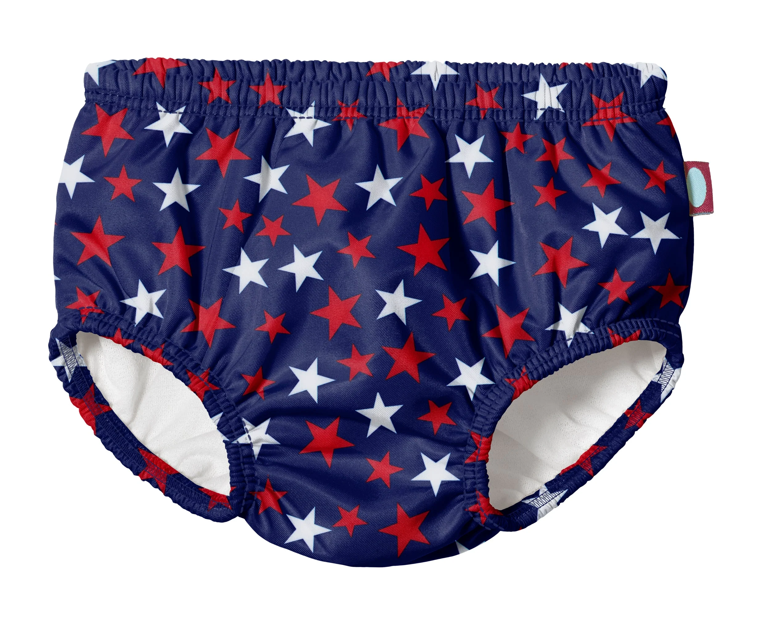 Boys and Girls Recycled Polyester UPF 50+ Swim Diaper Cover | USA Stars - Remutear