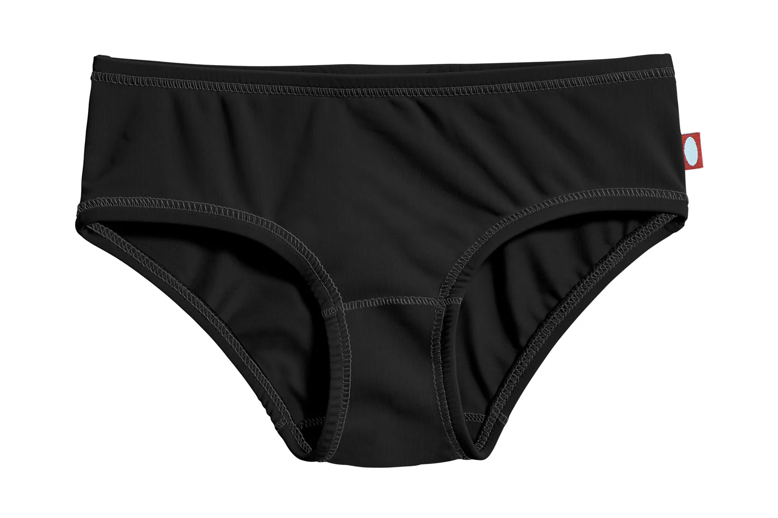 Girls UPF 50+ Swimming Briefs | Black - Remutear