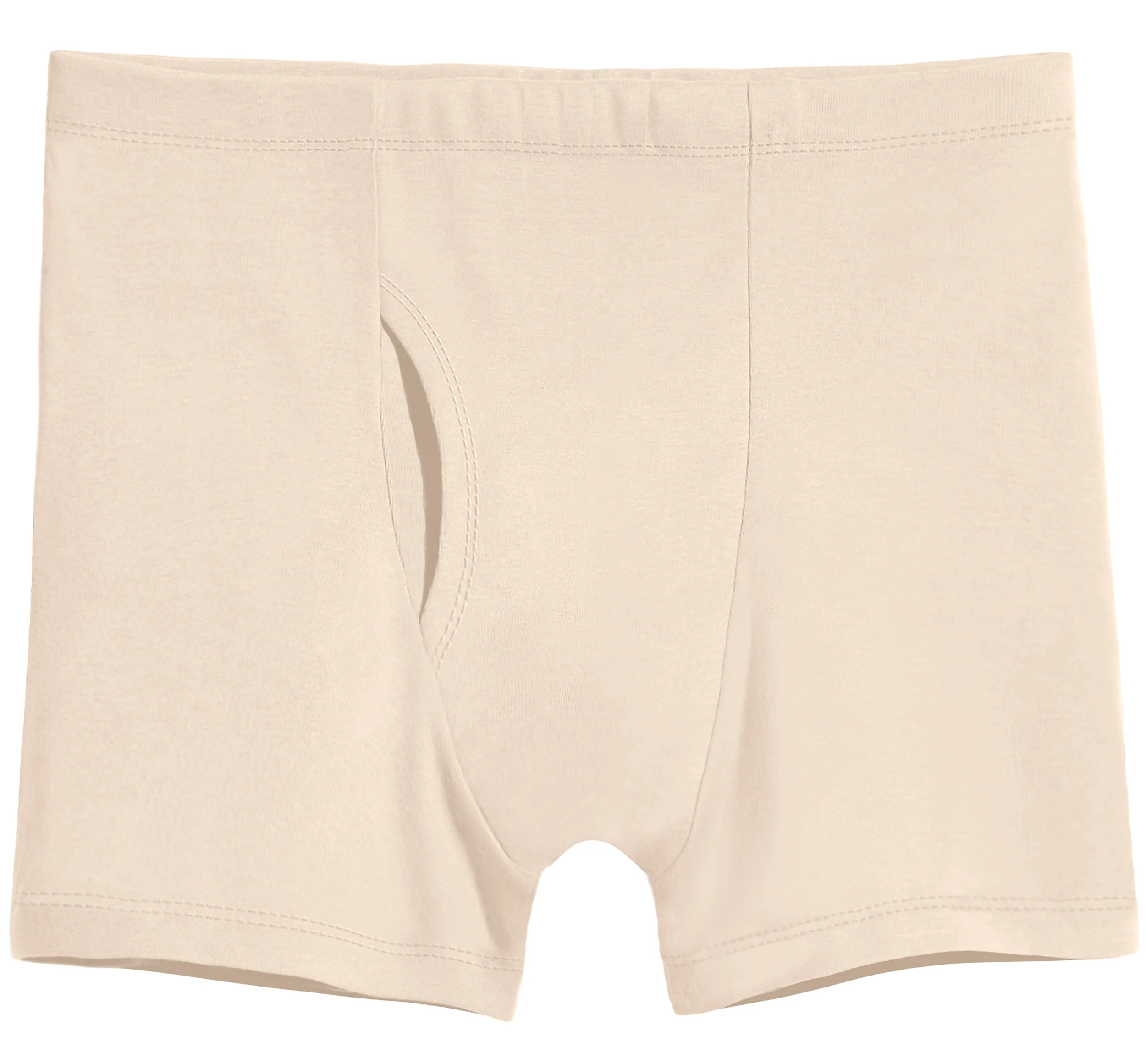 Men's Soft 100% Organic Cotton Boxer Briefs | Oatmeal - Remutear