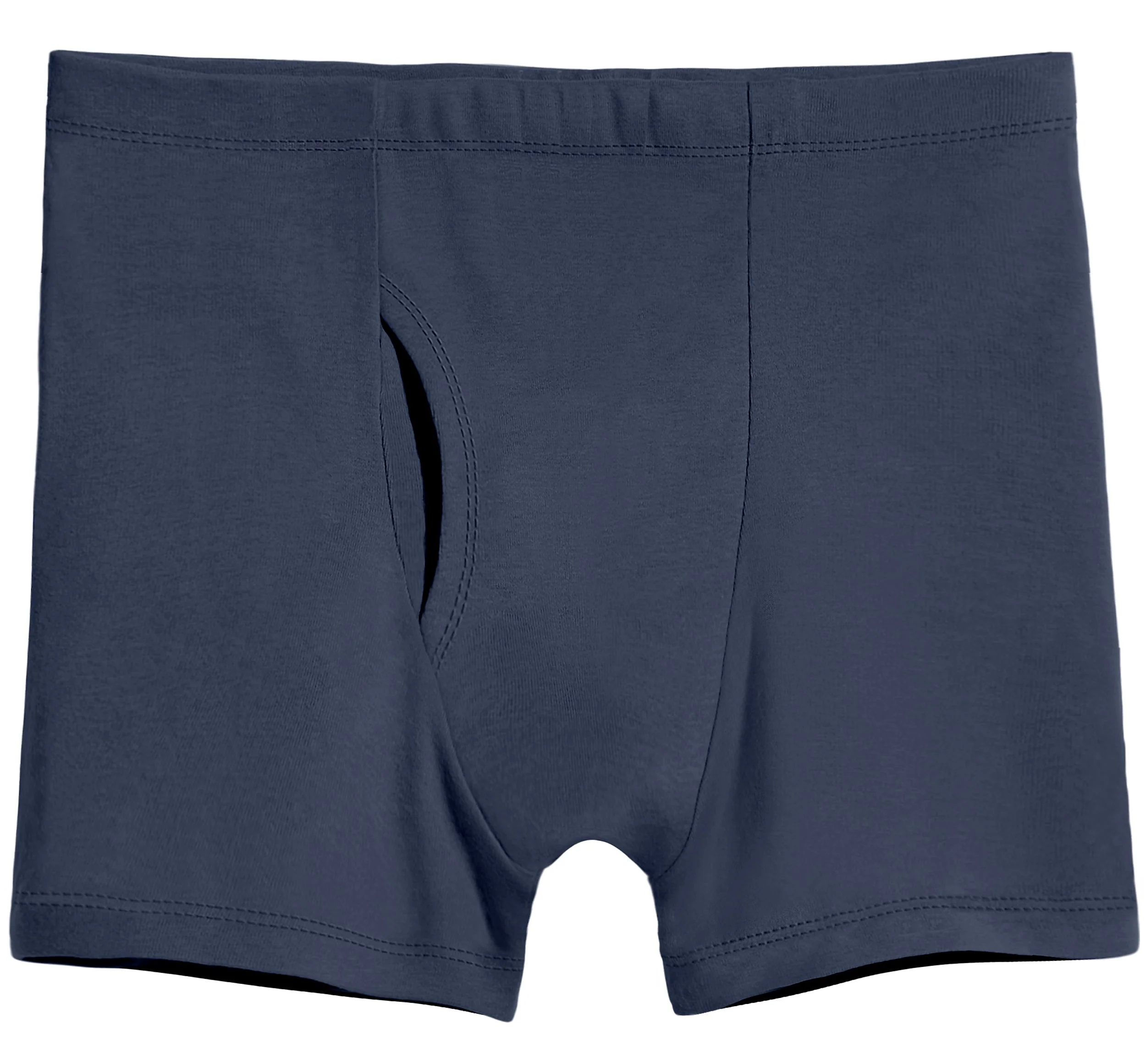 Men's Soft 100% Organic Cotton Boxer Briefs | Midnight - Remutear