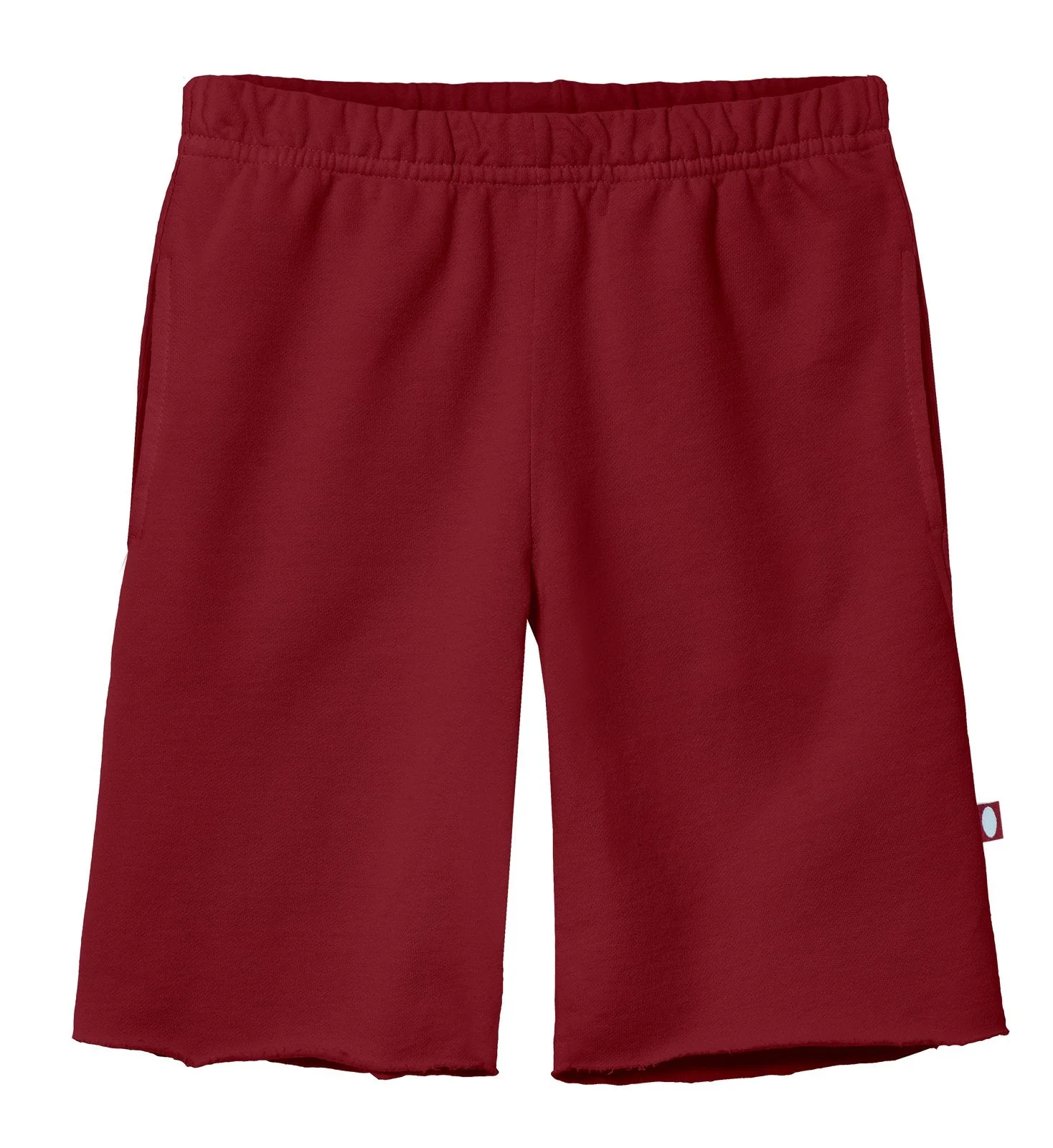 Boys Amazingly Soft Cotton Lightweight Fleece Shorts | Red - Remutear