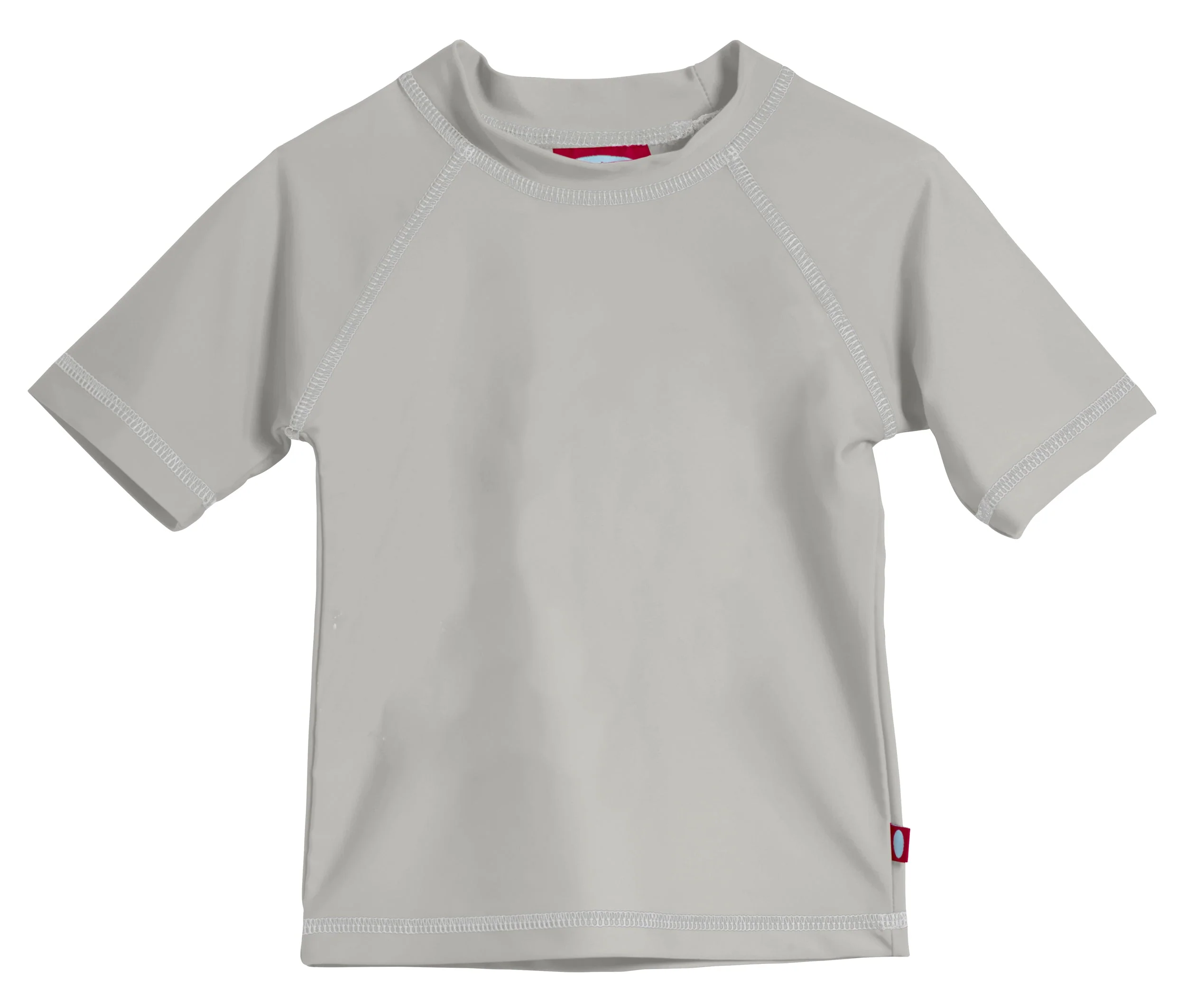 Boys UPF 50+ Short Sleeve Rashguard | Medium Grey - Remutear
