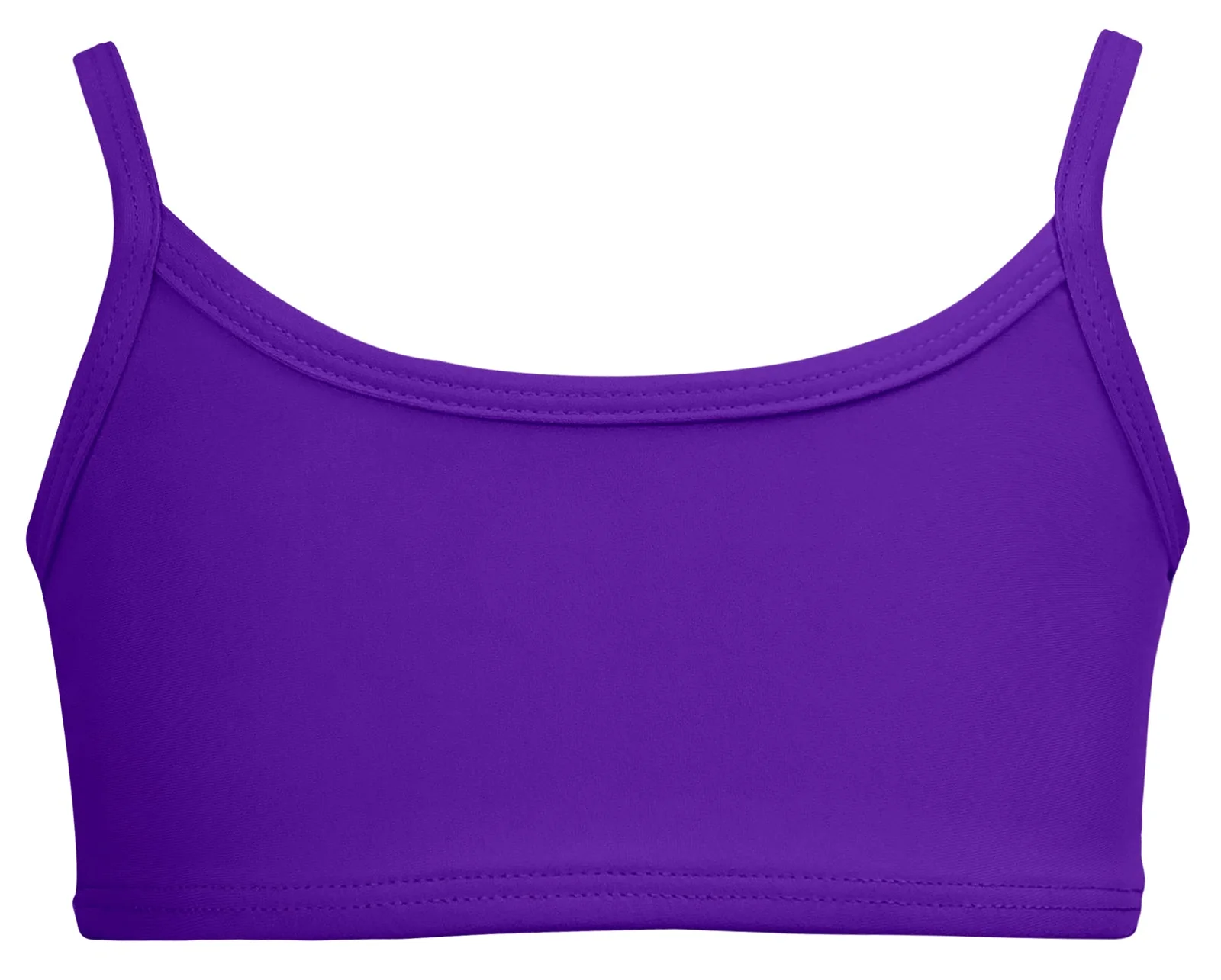 Girls UPF 50+ Bikini Swim Top  | Purple - Remutear
