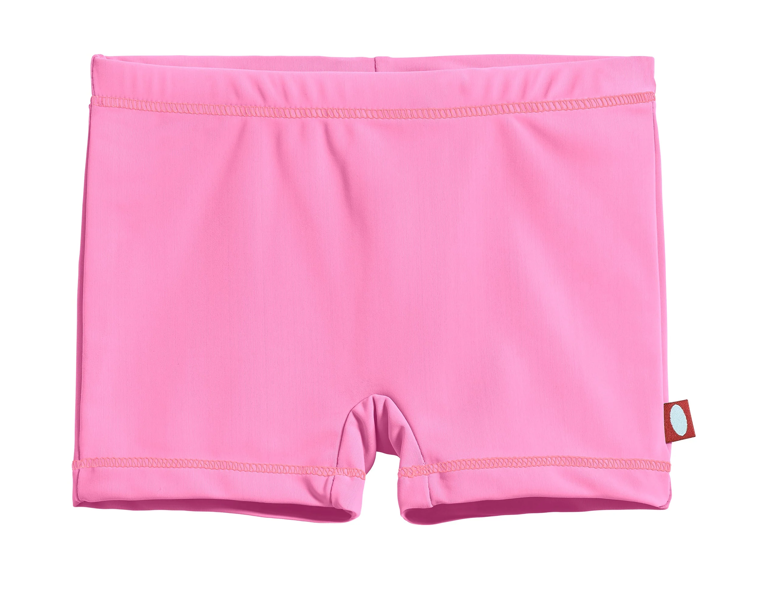 Girls UPF 50+ Swim Boy Shorts  | Medium Pink - Remutear