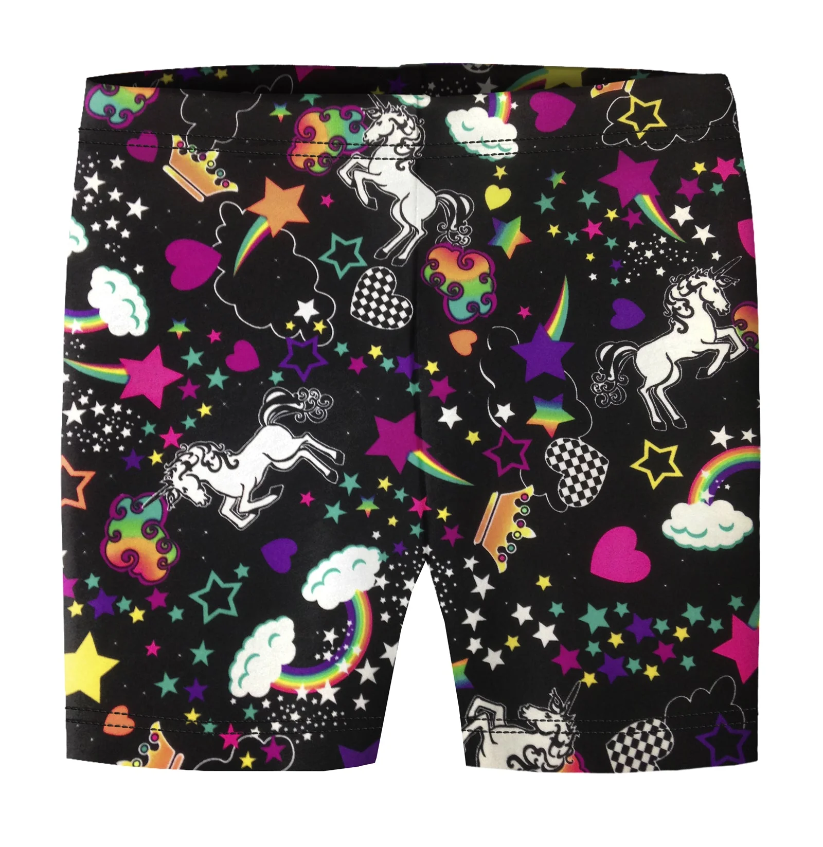 Girls Novelty Bike Shorts  | Unicorn Dream - Remutear