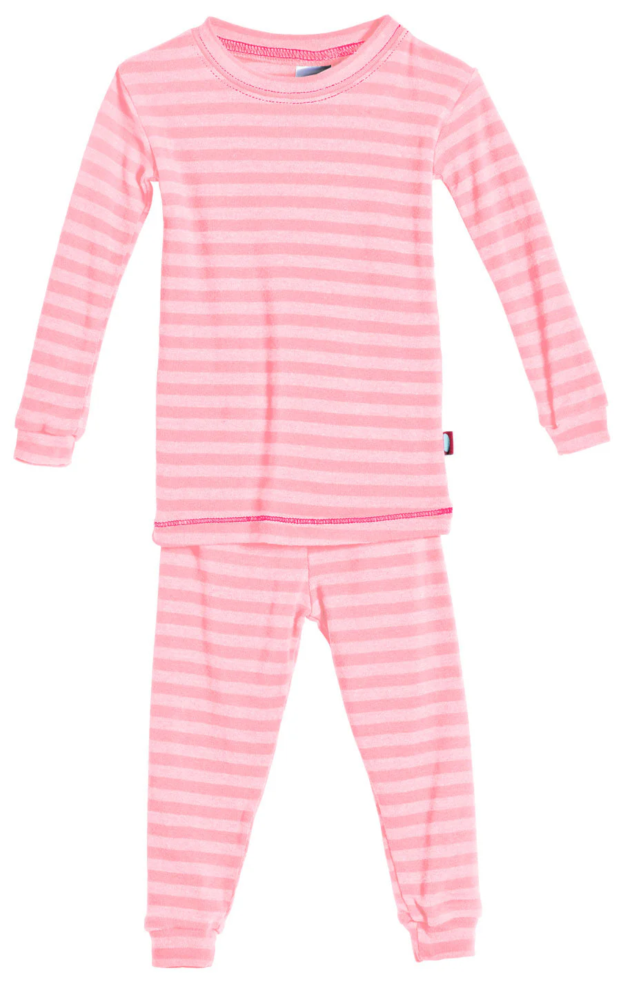 Boys and Girls Striped Pajama Set | Pink - Remutear