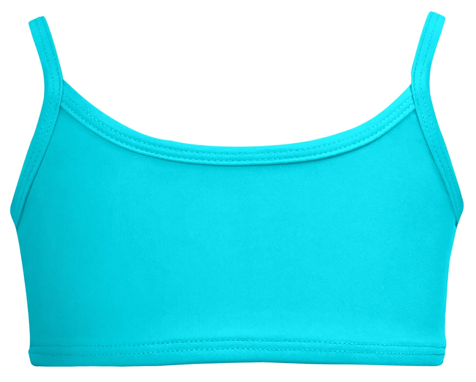 Girls UPF 50+ Bikini Swim Top  | Turquoise - Remutear