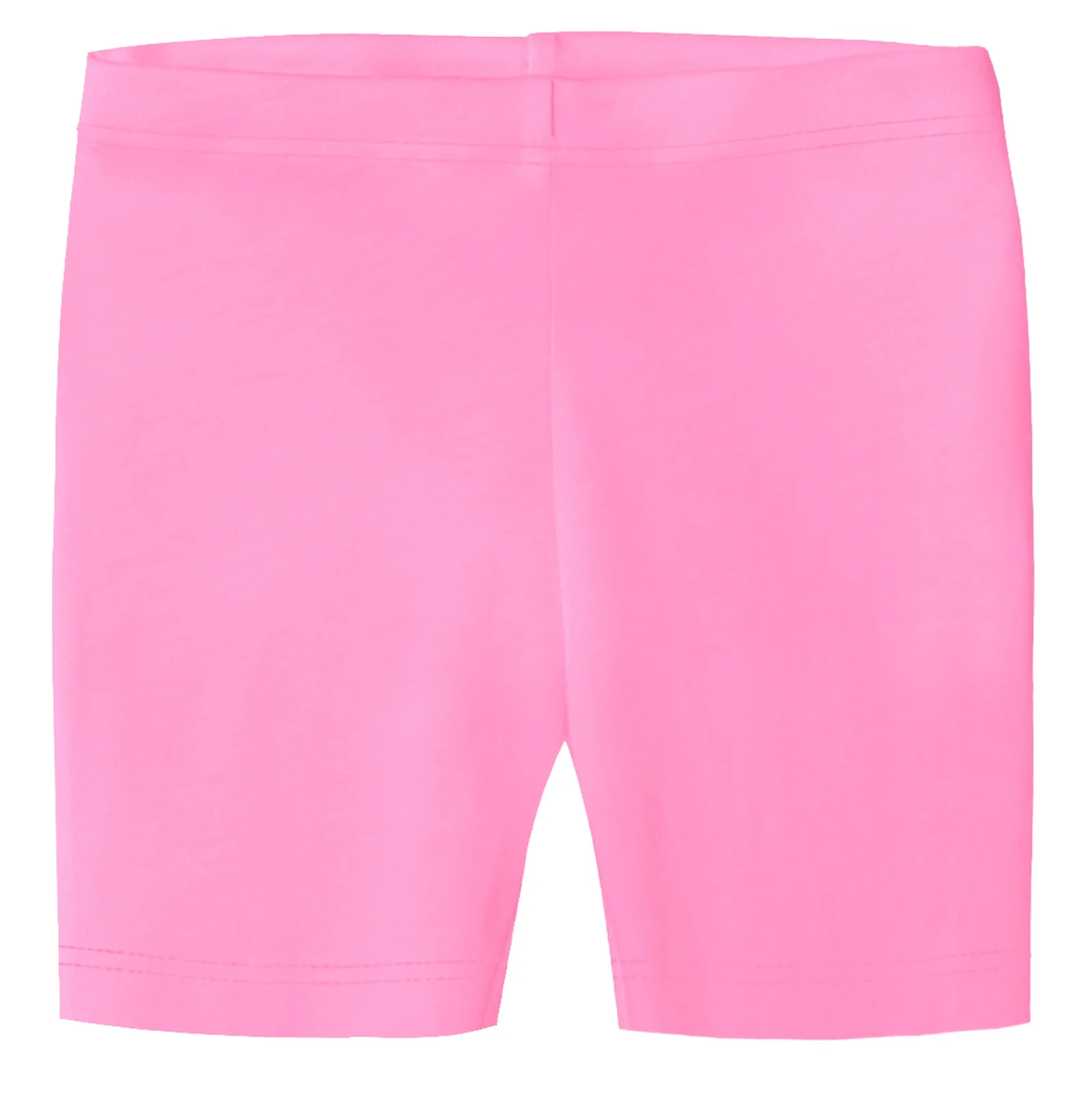 Girls Soft 100% Cotton Bike Shorts | Bubblegum - Remutear