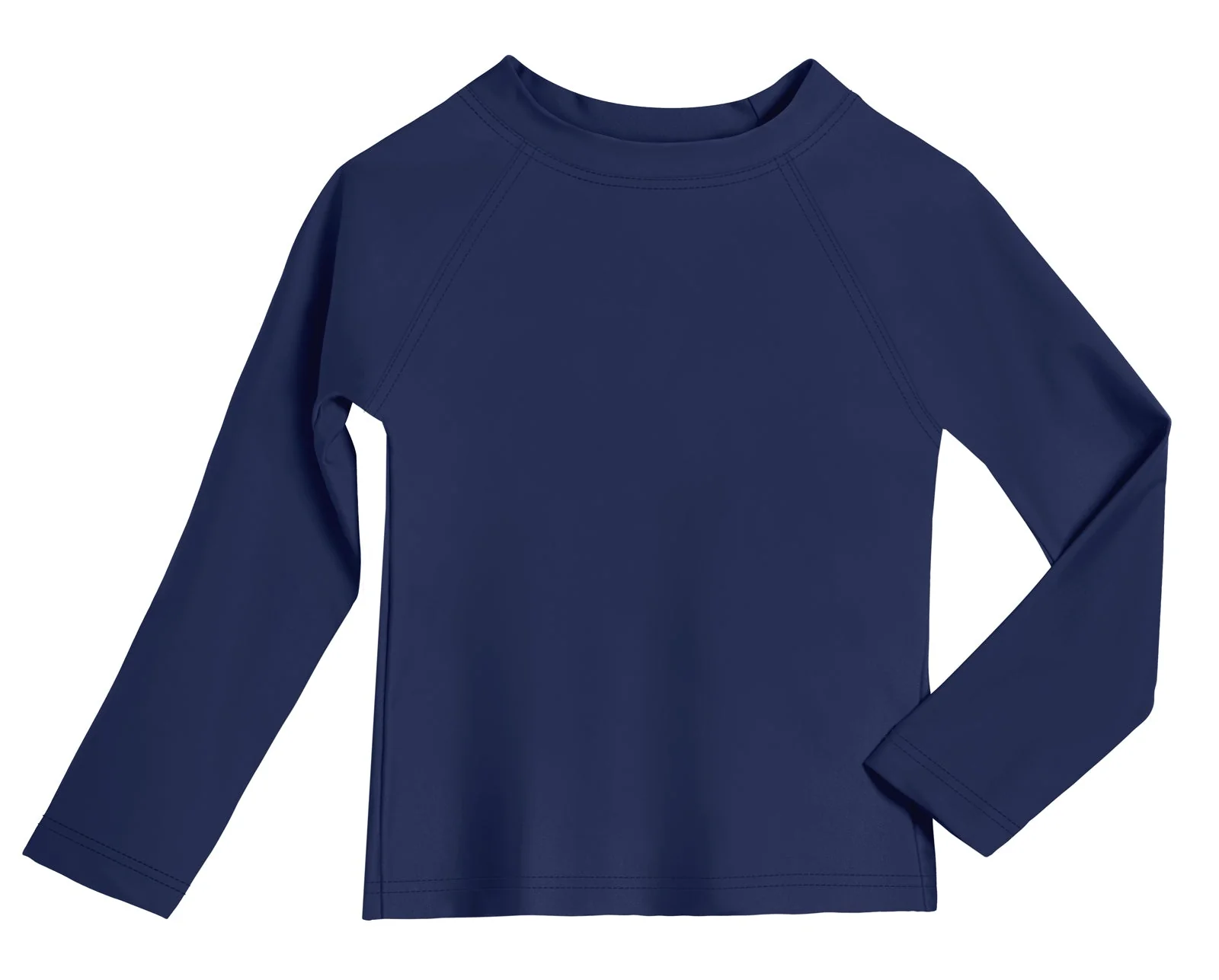 Boys UPF 50+ Recycled Nylon Long Sleeve Rashguard | Navy - Remutear