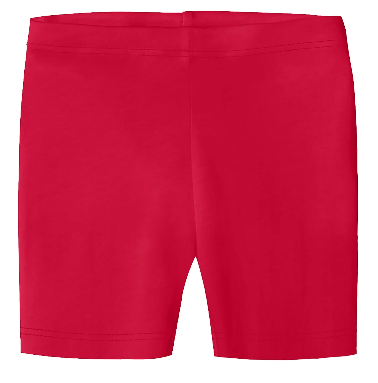 Girls Soft 100% Cotton Bike Shorts | Candy Apple - Remutear
