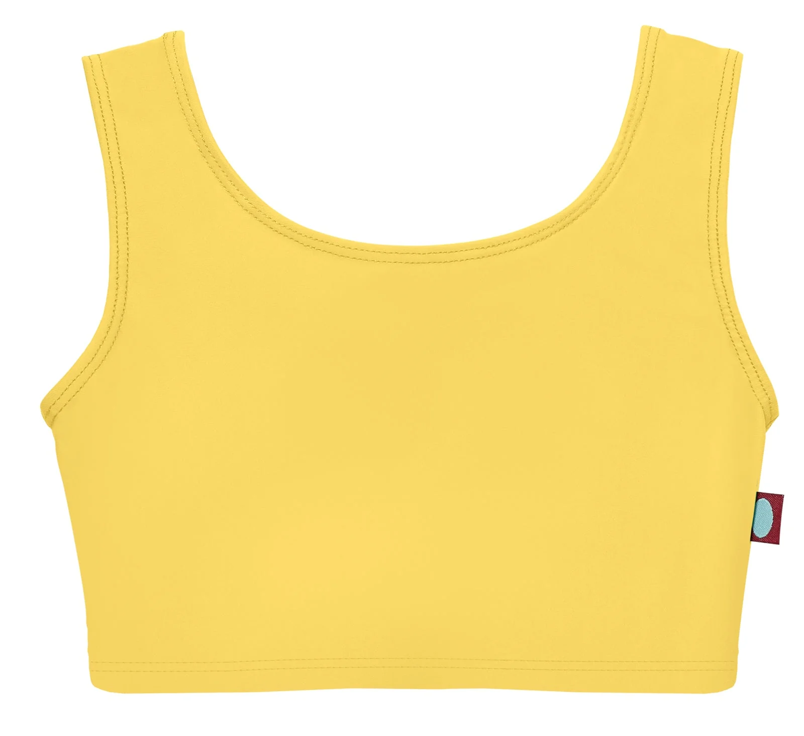 Girls UPF 50+ Bikini Swim Tank | Yellow - Remutear