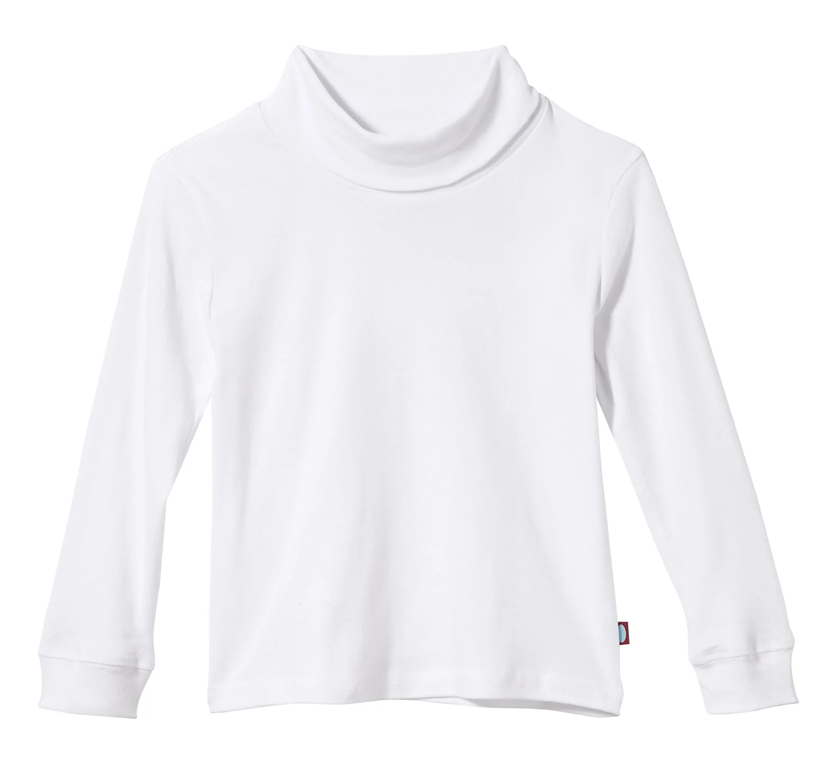 Boys and Girls Soft Cotton Turtleneck  | White - Remutear