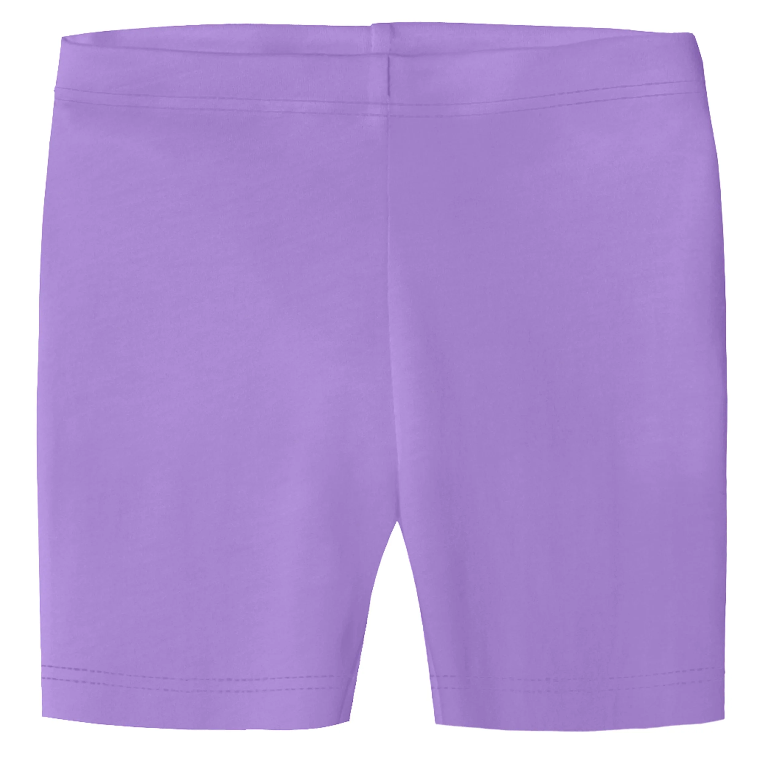 Girls Soft 100% Cotton Bike Shorts | Deep Purple - Remutear