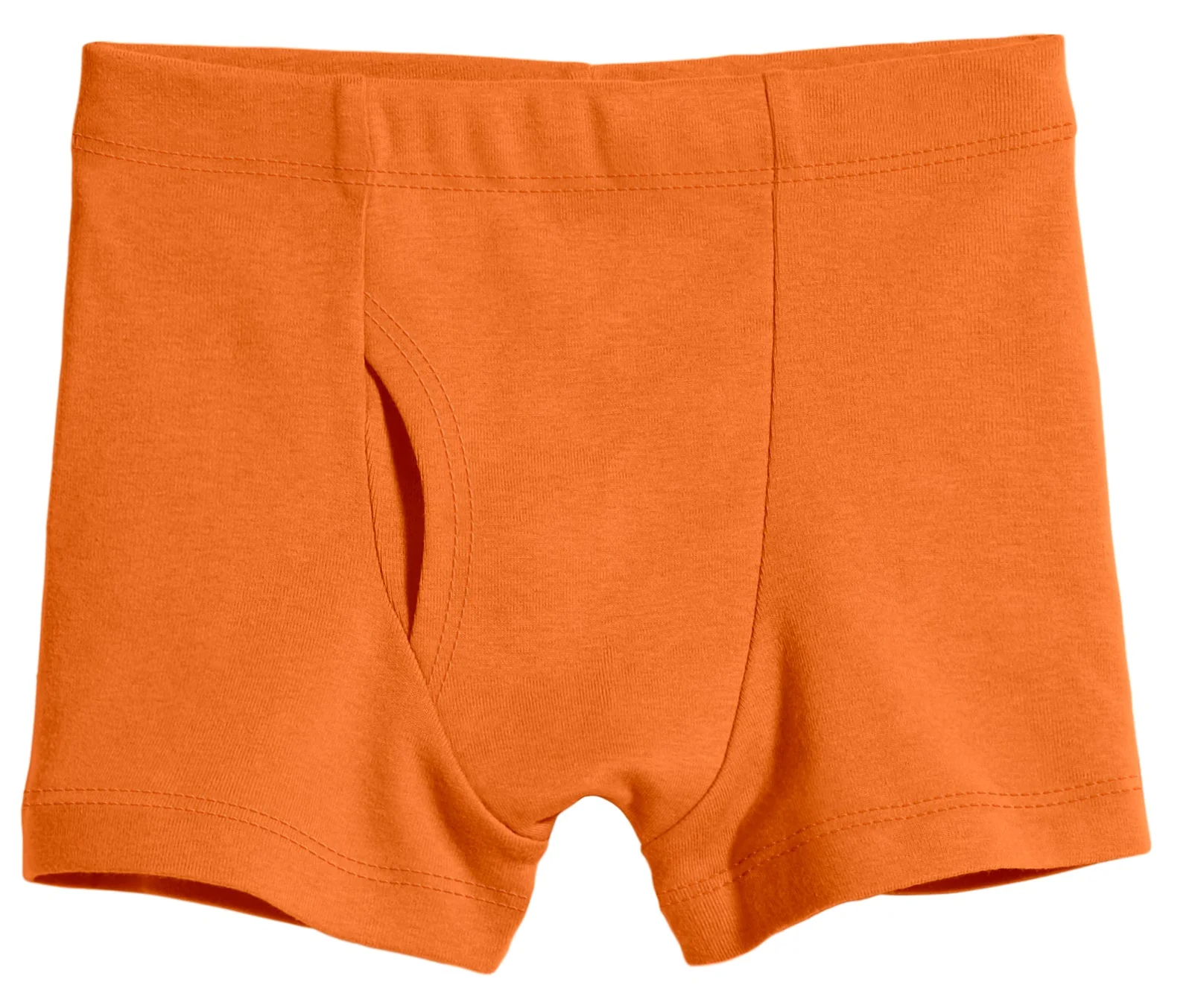 Boys Organic Boxer Briefs Seconds | Damage Orange - Remutear