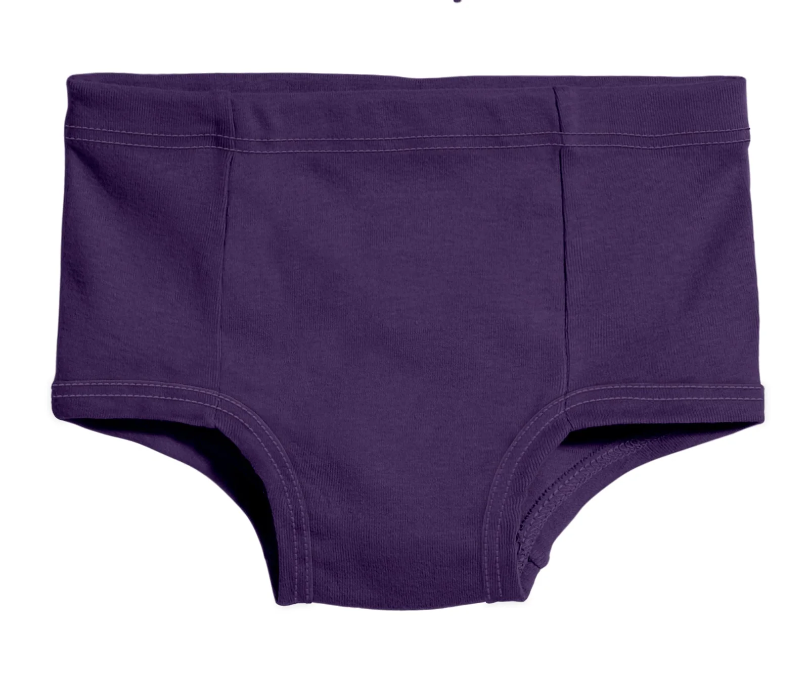 Boys and Girls Soft Cotton Simple Brief | Purple - Remutear
