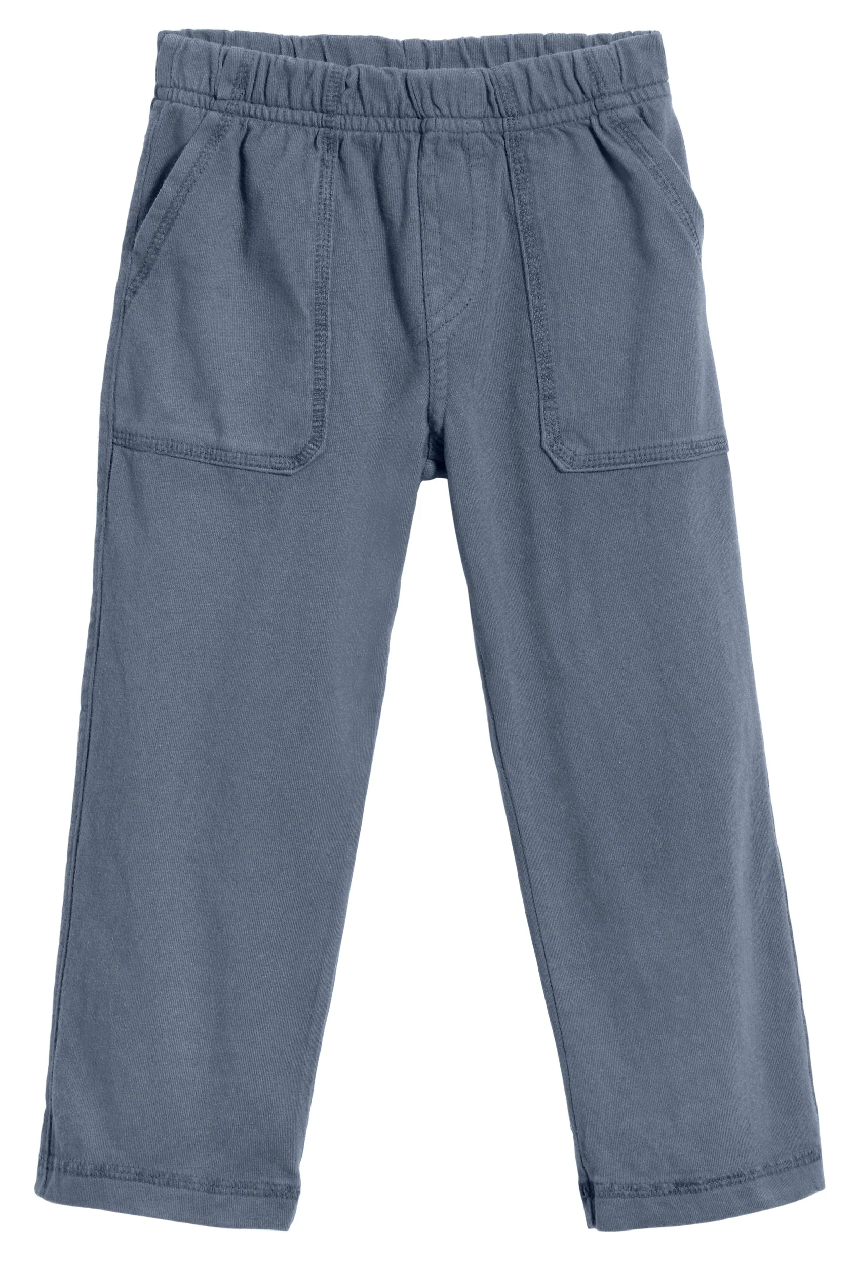 Boys Soft Cotton 3-Pocket Jersey Pants - UPF 50+ | Concrete - Remutear