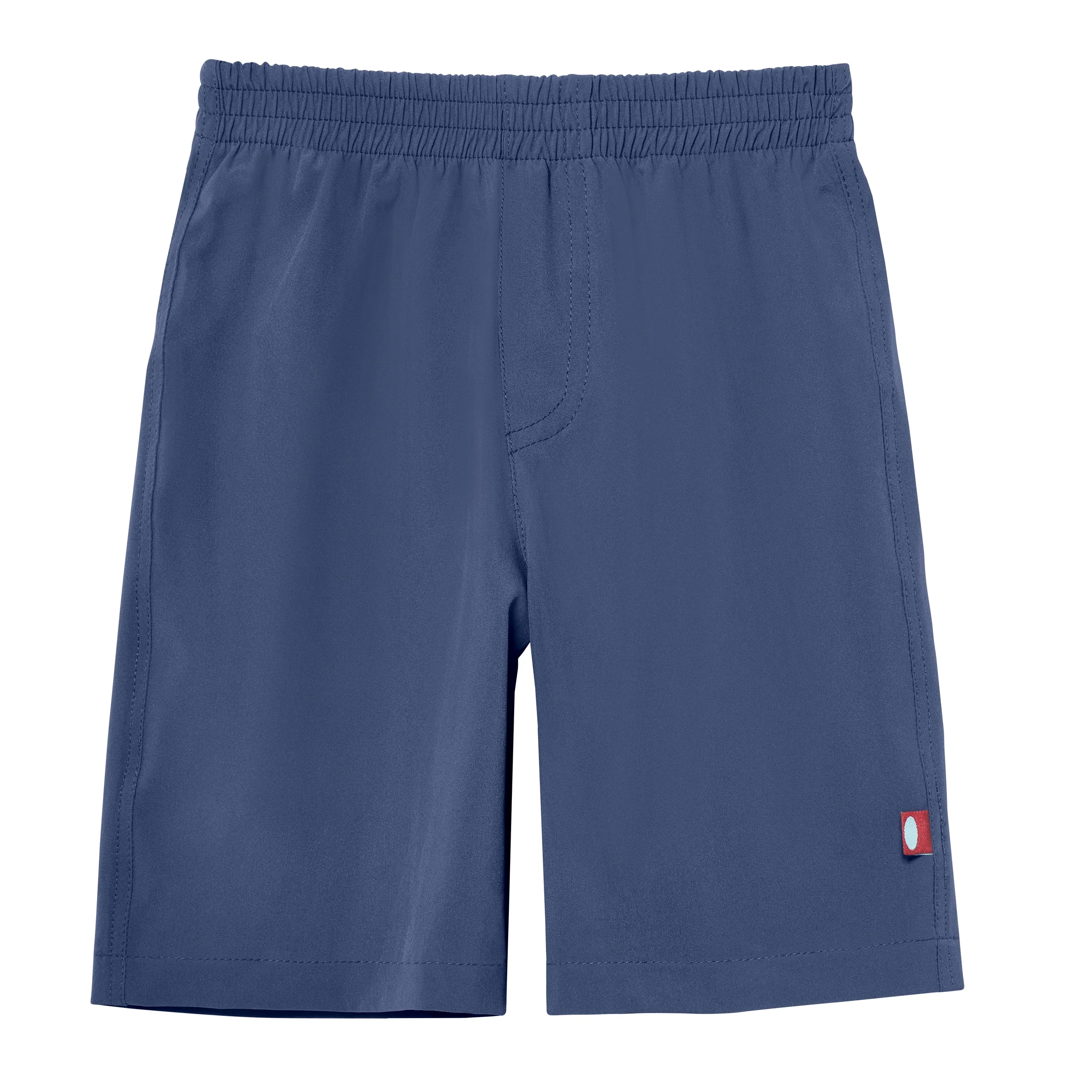 Boys UPF 50+ Soft Stretch Below the Knee Swim Board Shorts | Navy - Remutear