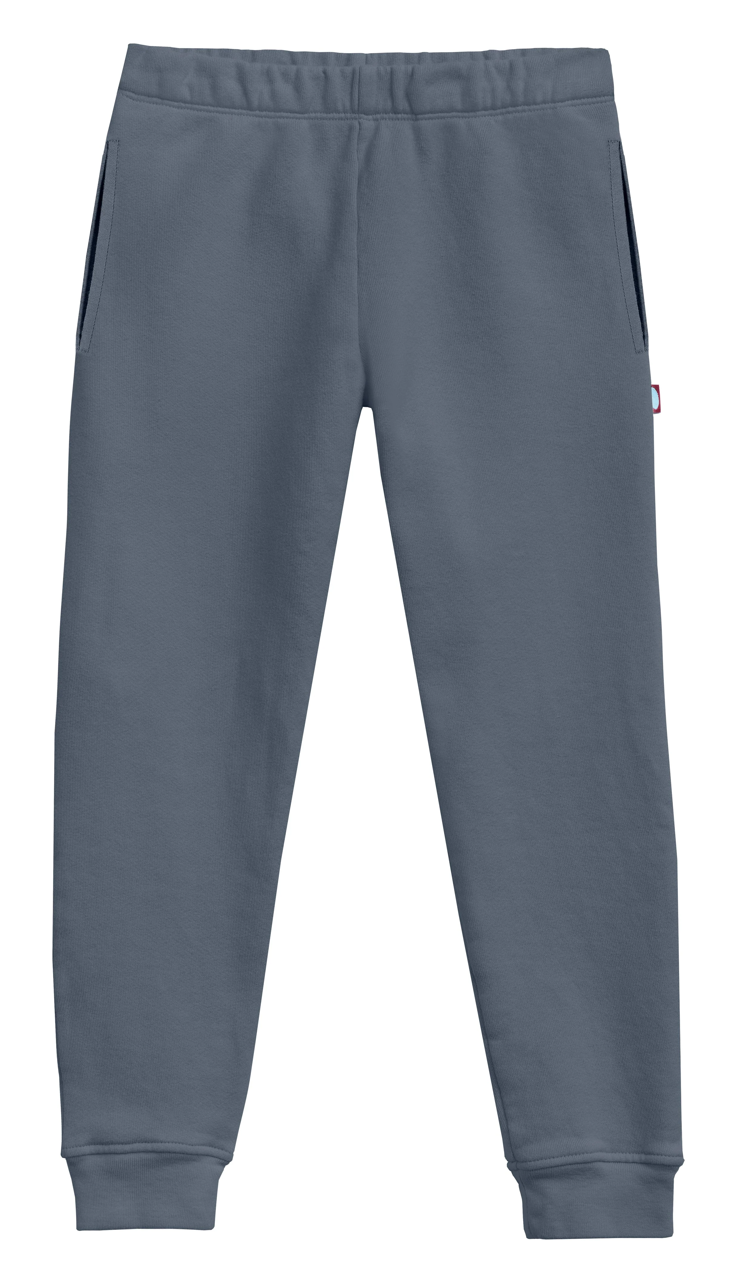 Boys and Girls Lightweight Soft Cotton Fleece Pocket Jogger | Concrete - Remutear