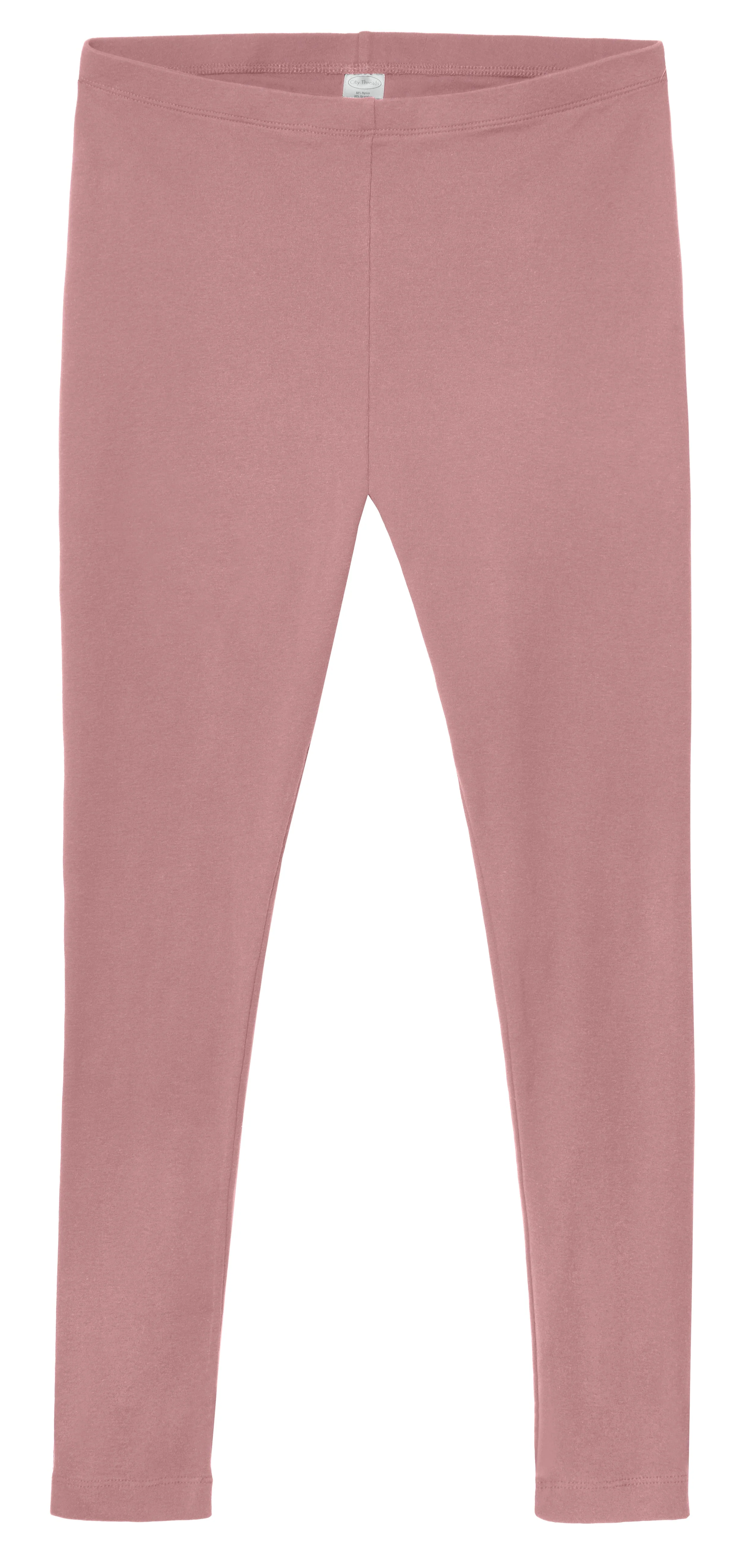 Women's Soft 100% Organic Cotton Leggings | Dusty Rose - Remutear