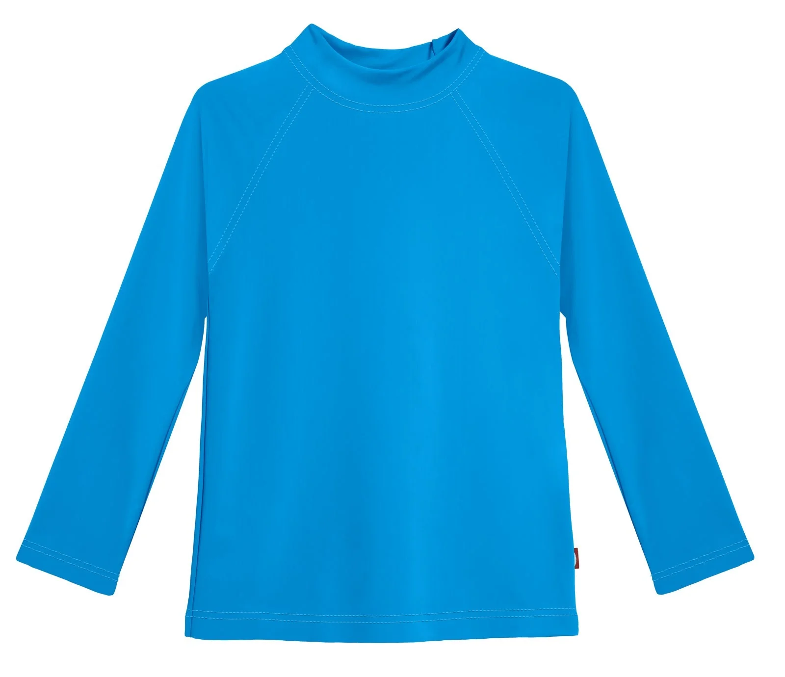 Girls Recycled Nylon UPF 50+ Long Sleeve Rashguard | Turquoise - Remutear