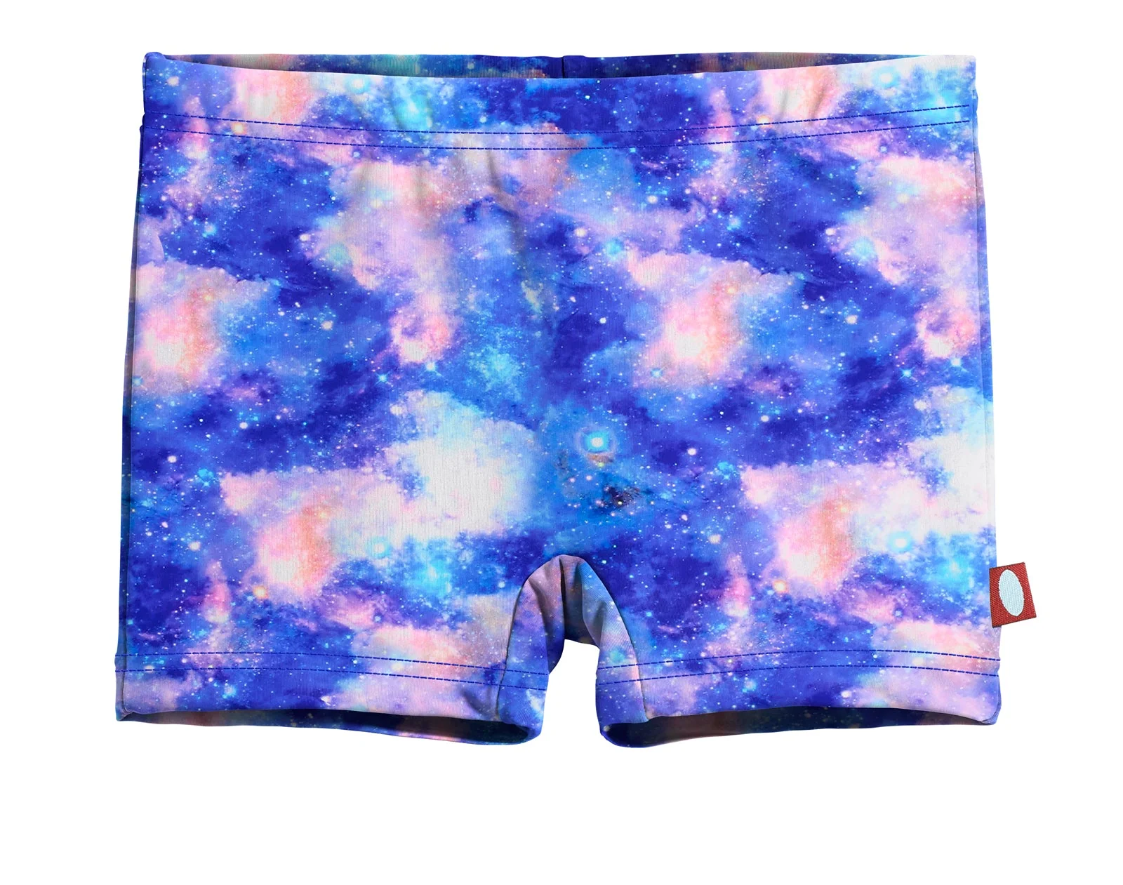 Girls UPF 50+ Printed Swim Boy Shorts  | Galaxy Swim - Remutear