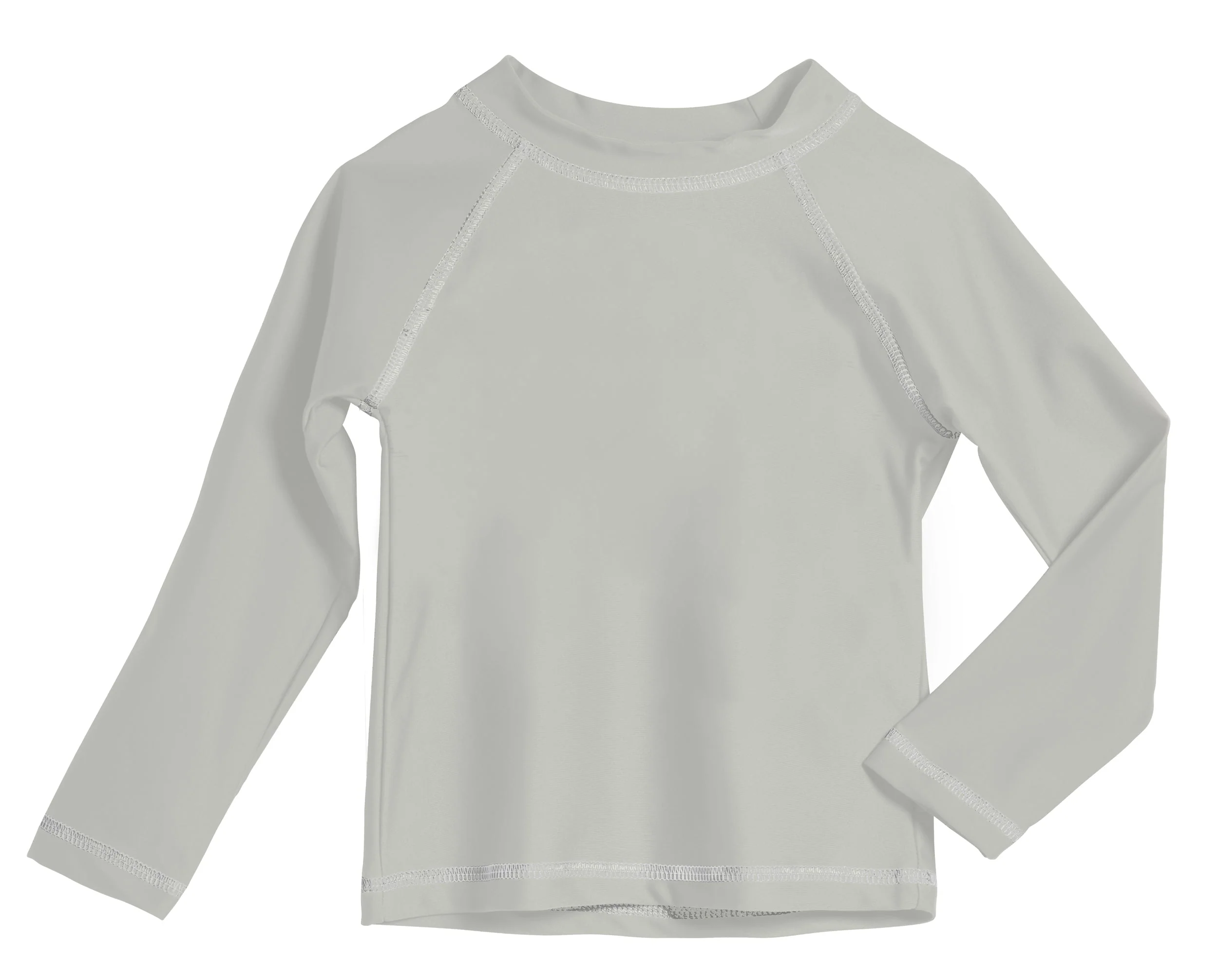Boys UPF 50+ Long Sleeve Rashguard | Medium Grey - Remutear