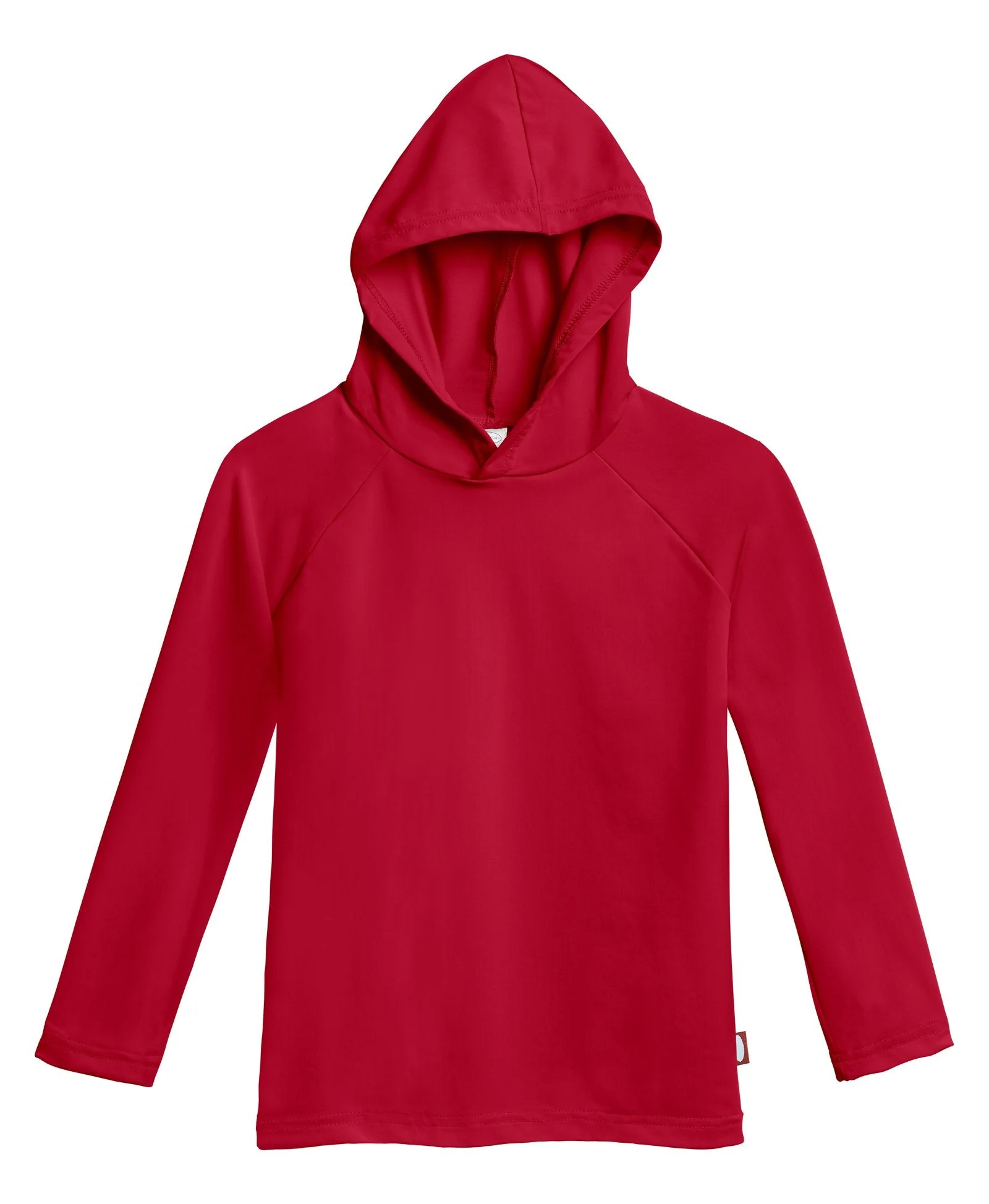 Unisex UPF 50+ Long Sleeve Hooded Rashguard | Red - Remutear