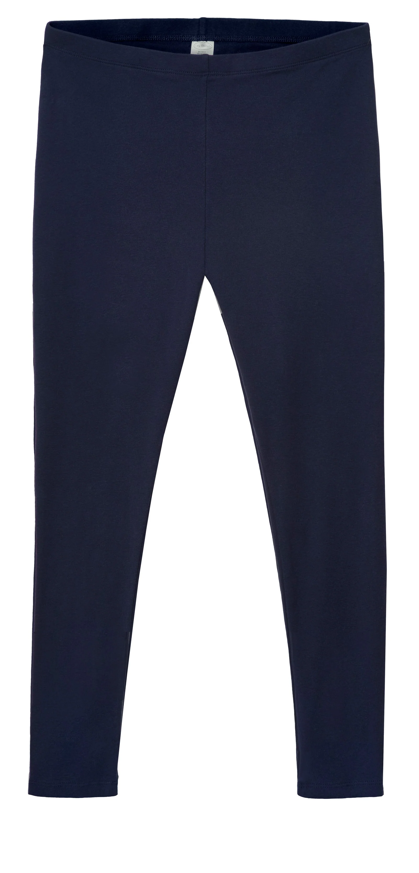 Women's Soft 100% Cotton Petite Leggings | Navy - Remutear