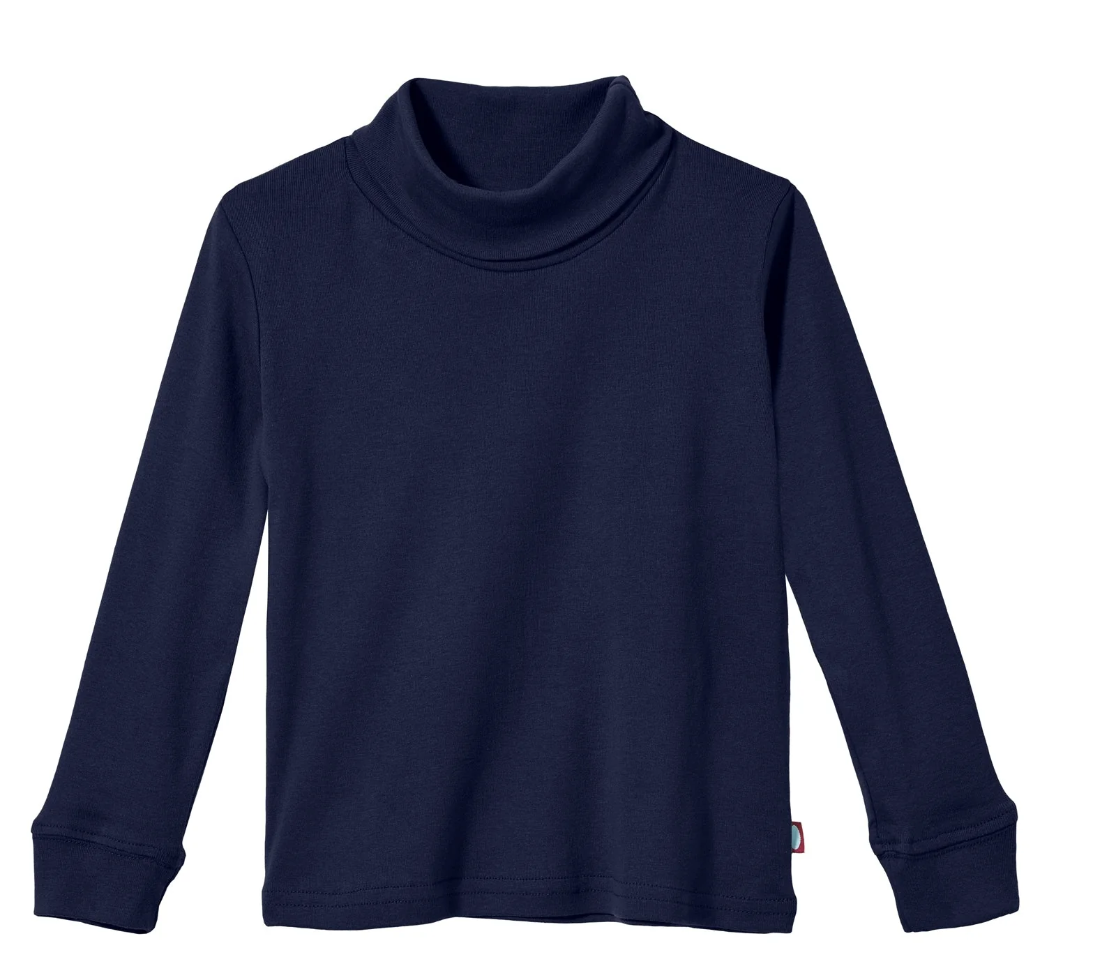 Boys and Girls Soft Cotton Turtleneck  | Navy - Remutear
