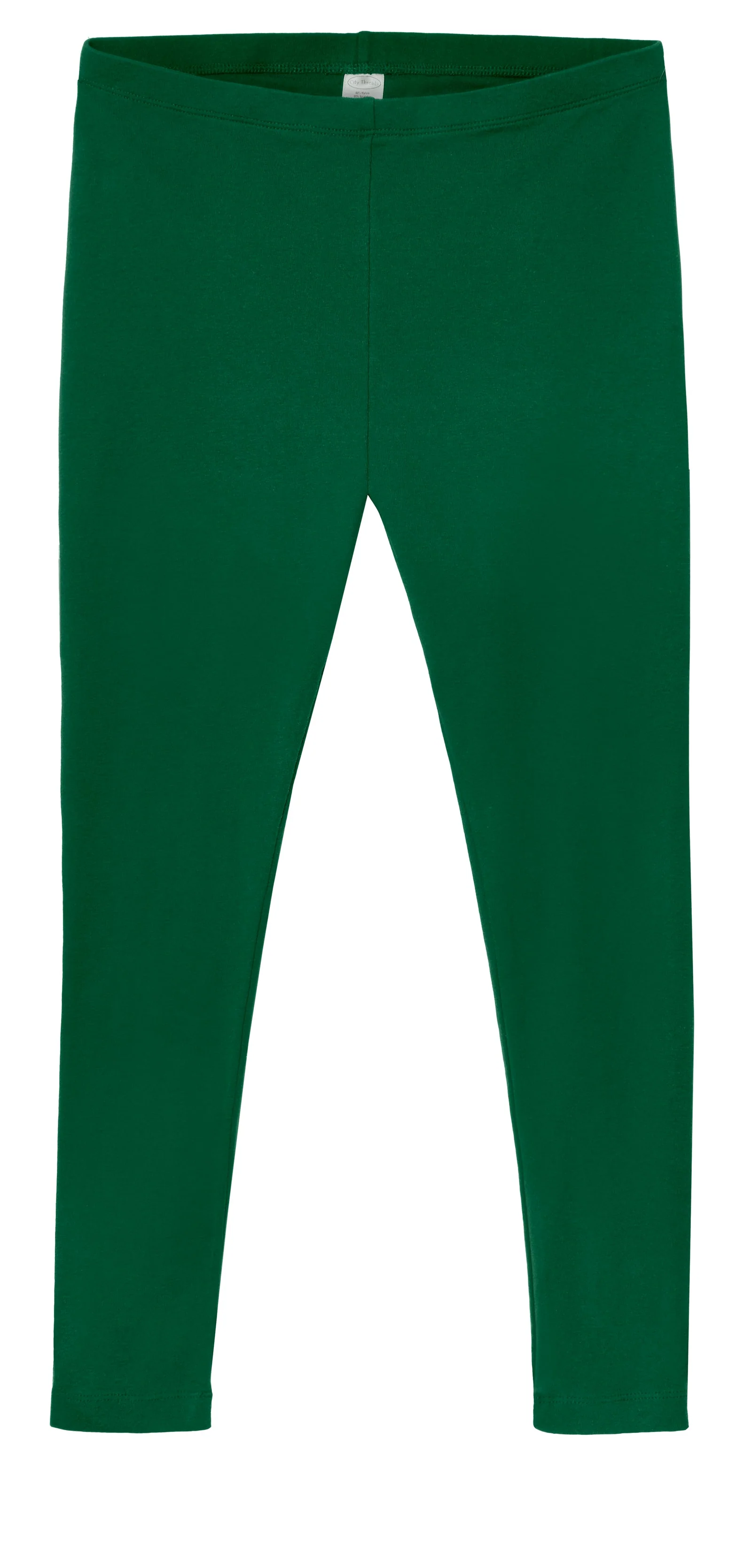 Women's Soft 100% Cotton Petite Leggings | Forest Green - Remutear