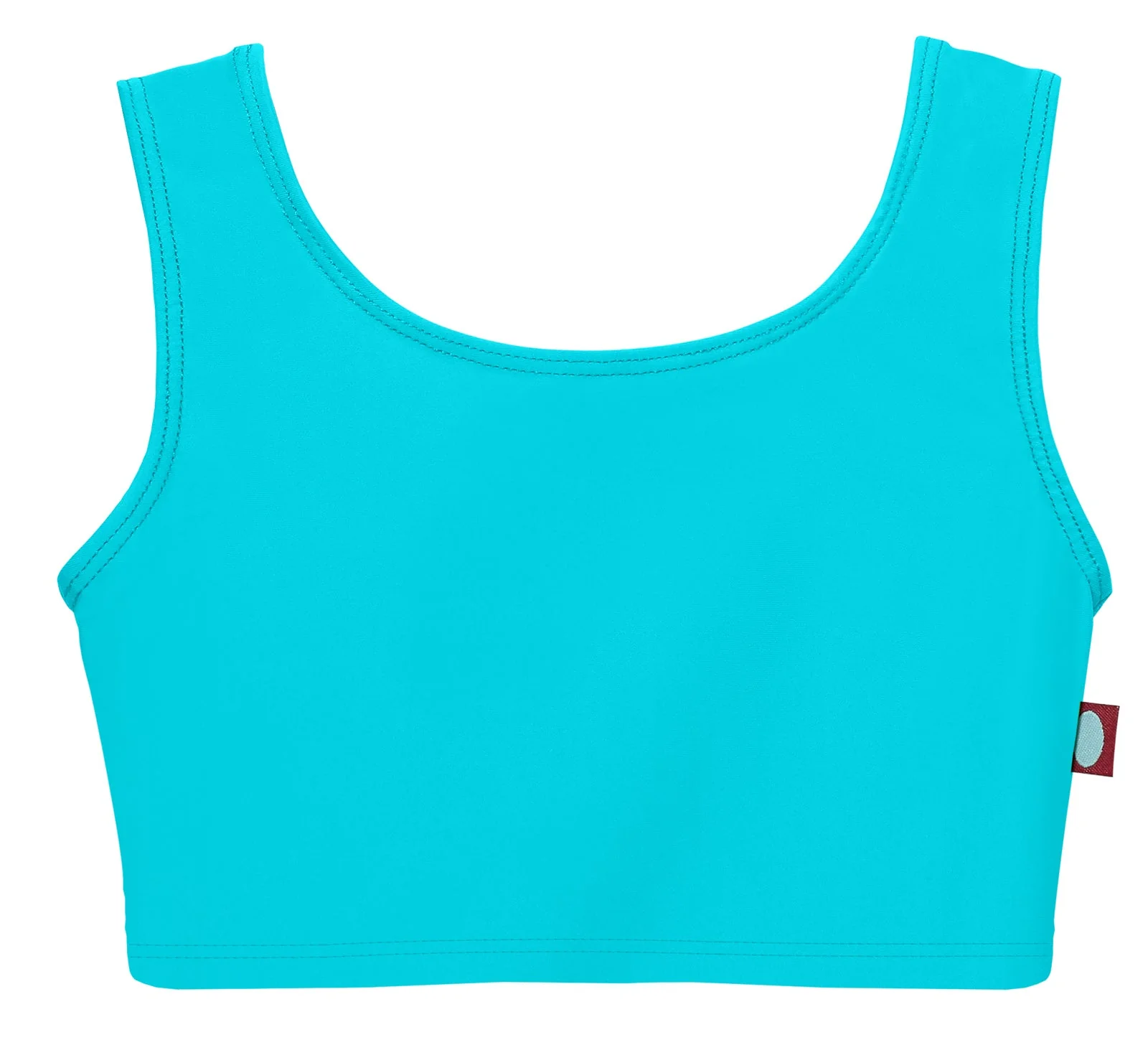 Girls UPF 50+ Bikini Swim Tank | Turquoise - Remutear