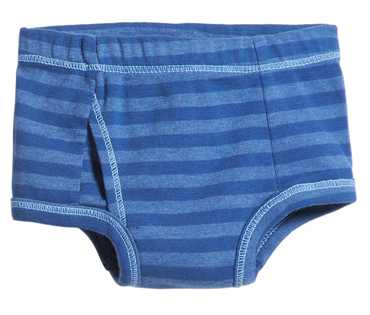 Boys Striped Briefs-Seconds| Damage - Smurf - Remutear